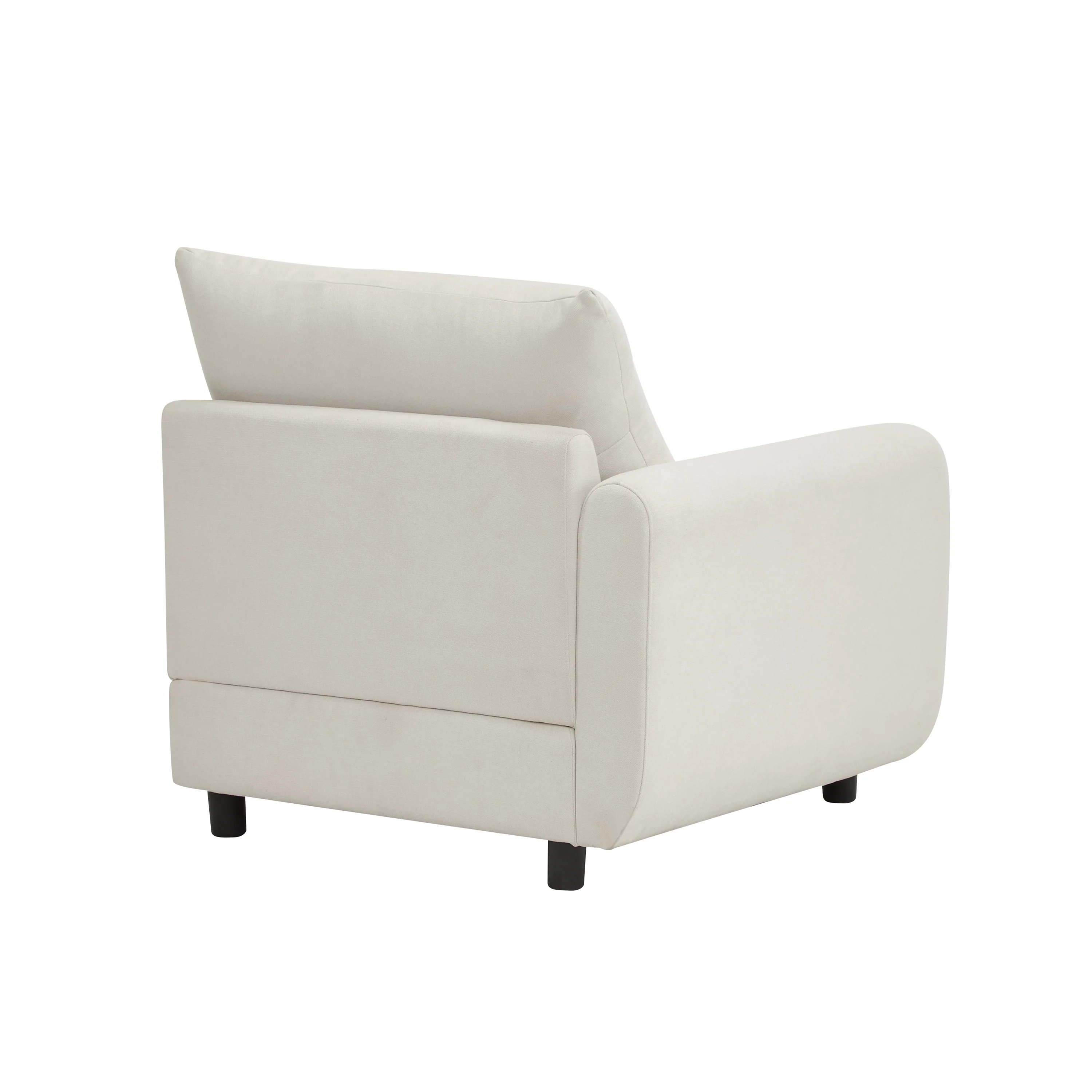 Cloud 4-Piece Modular Free Combination Sectional Sofa Couch with Ottoman - Image 12