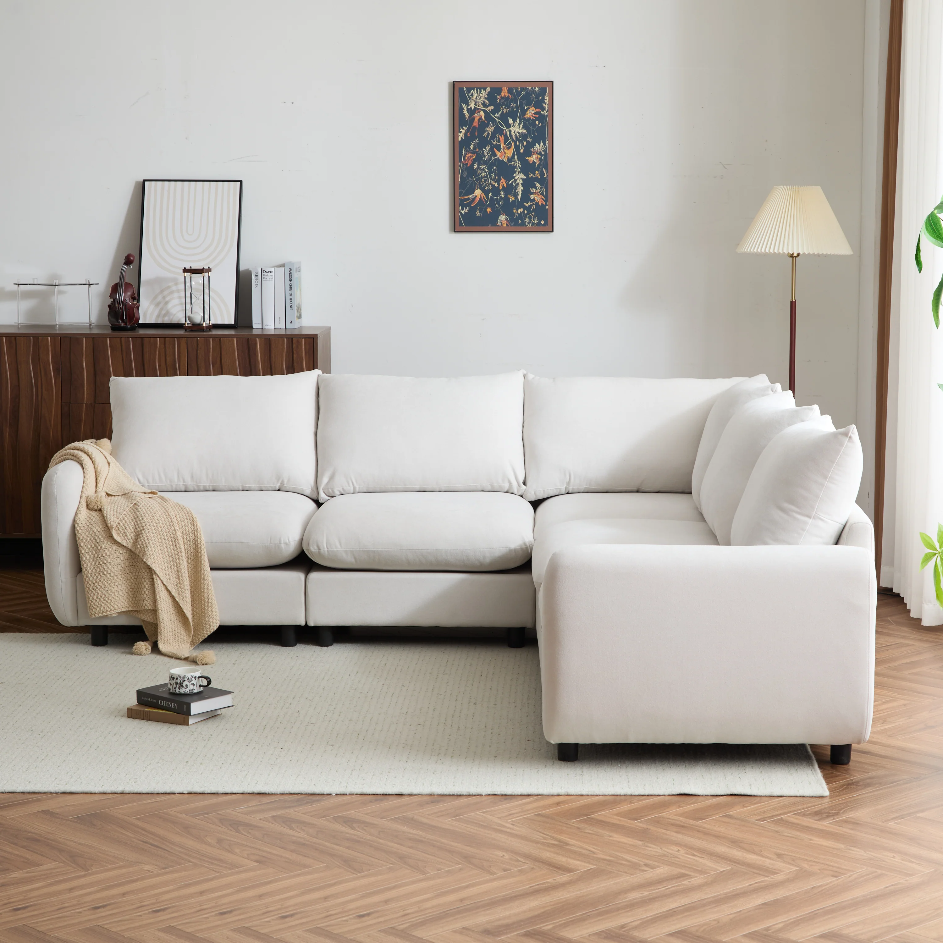 Cloud Modular Free Combination Sectional Sofa Couch - Image 2