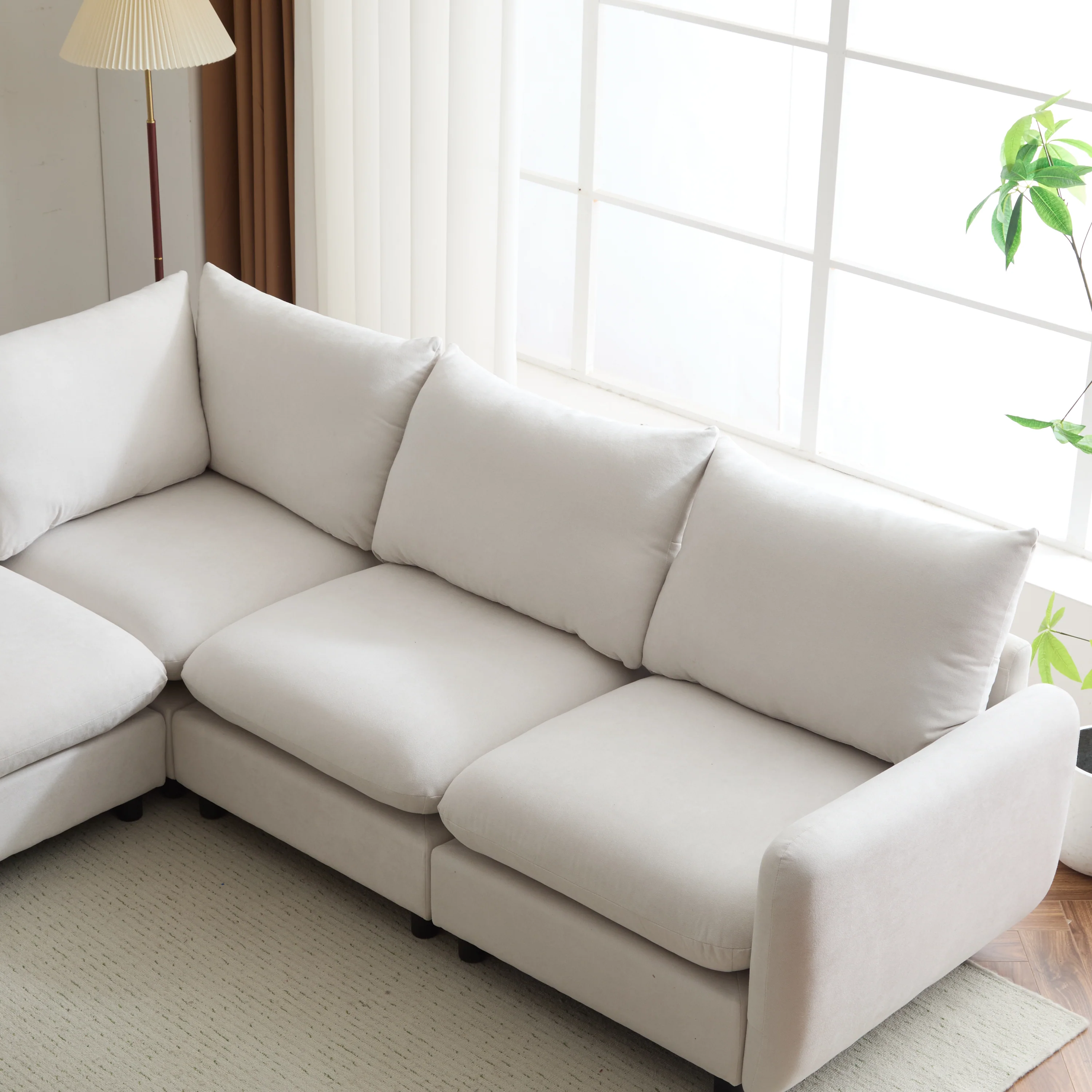 Cloud Modular Free Combination Sectional Sofa Couch - Image 5