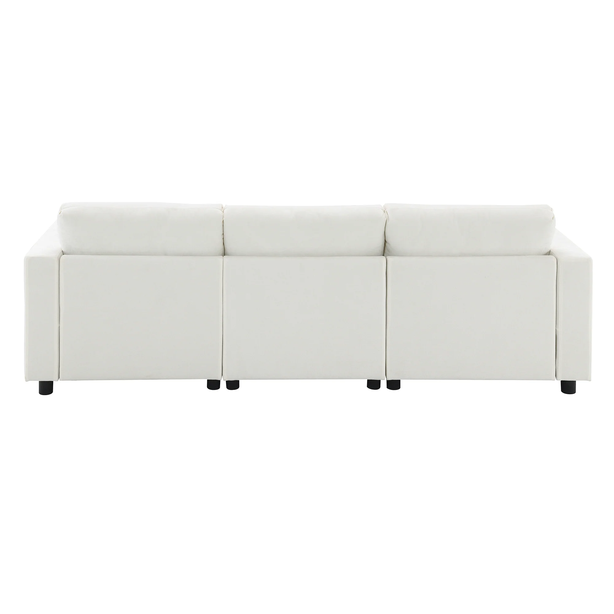 Cloud Modular Sectional Sofa with Storage Pockets and 2 Movable Ottomans - Image 14