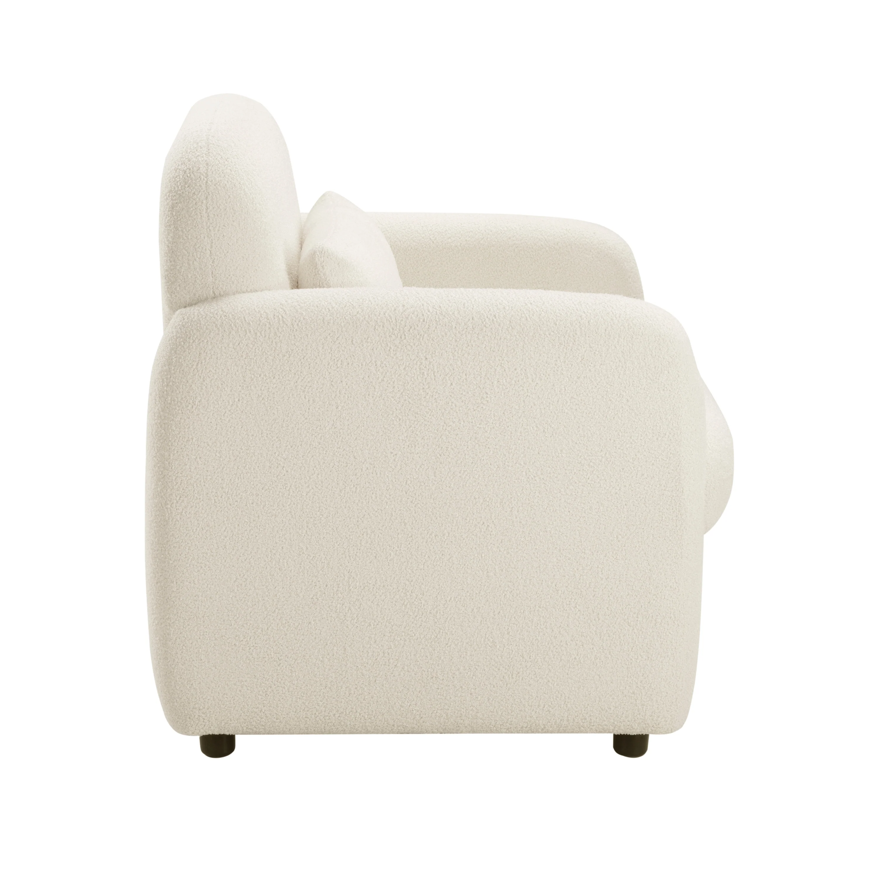 Walker Edison | Contemporary Boucle Accent Chair - Image 7