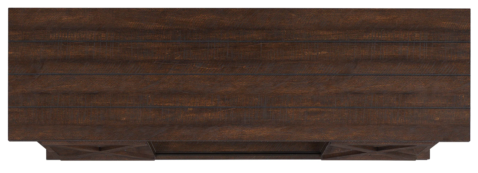Farmhouse Sliding Barn Doors Cottonwood 54' TV Stand Media Console - Image 10