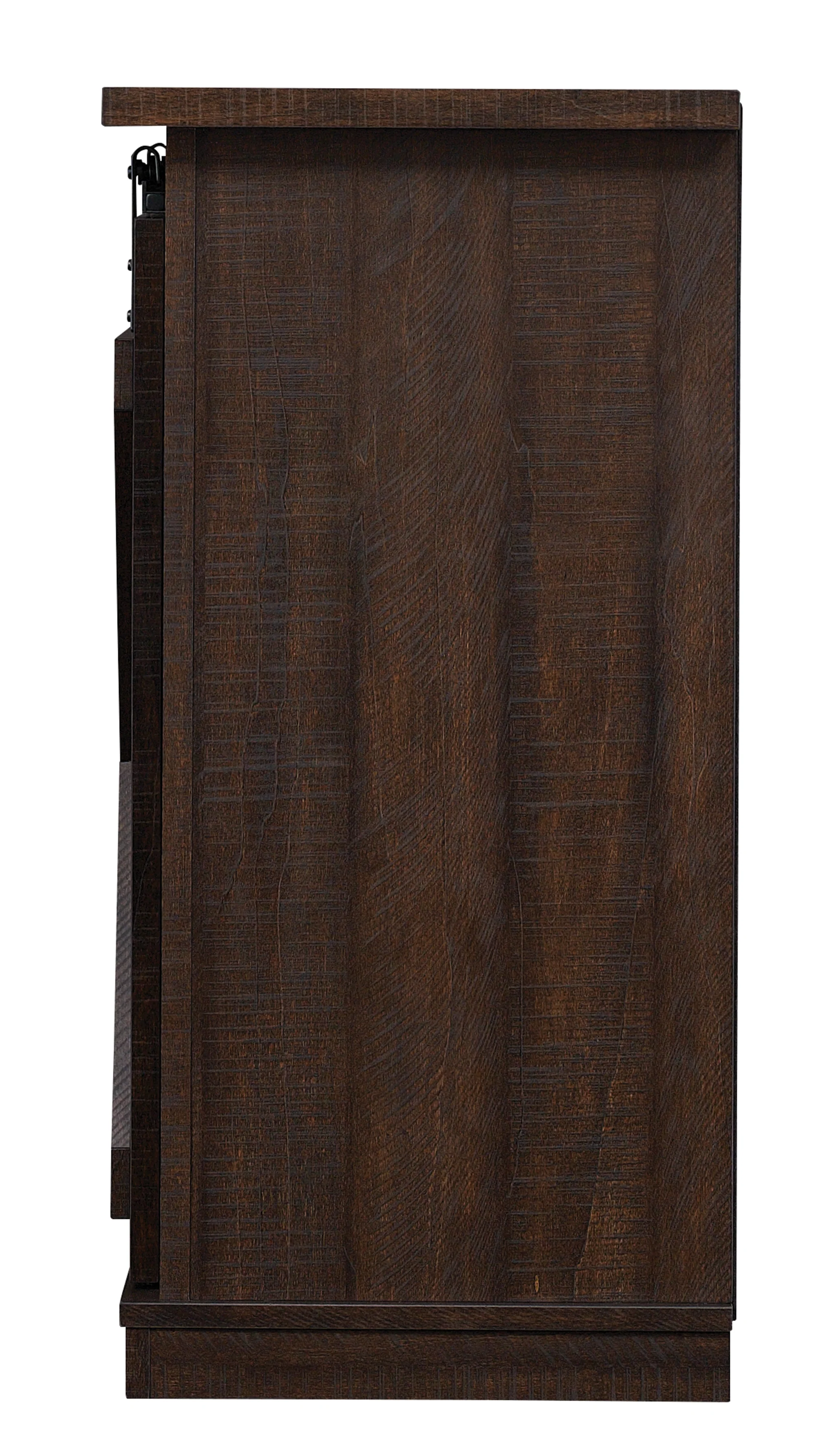 Farmhouse Sliding Barn Doors Cottonwood 54' TV Stand Media Console - Image 8