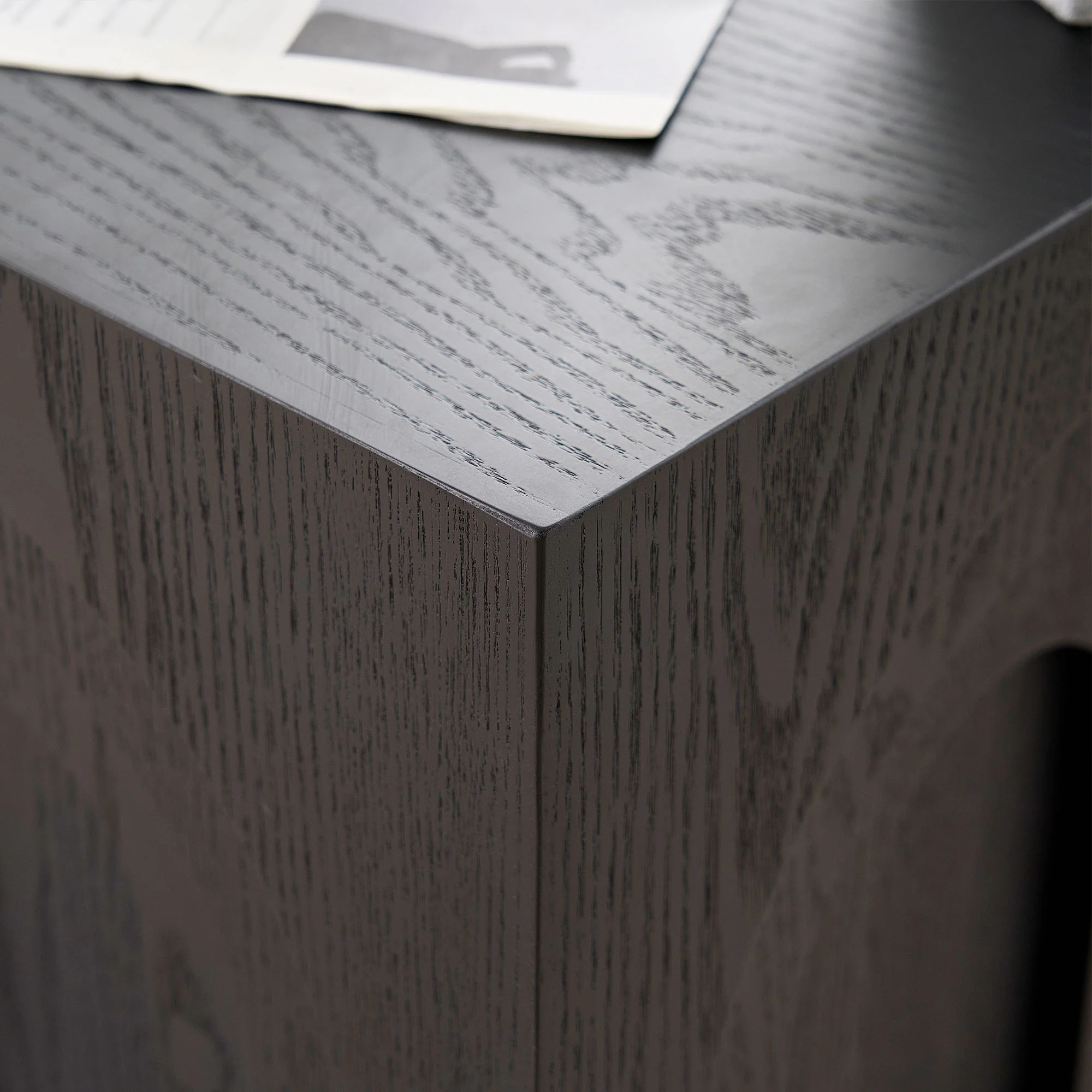 Walker Edison | Curve Design Square Side Table - Image 7