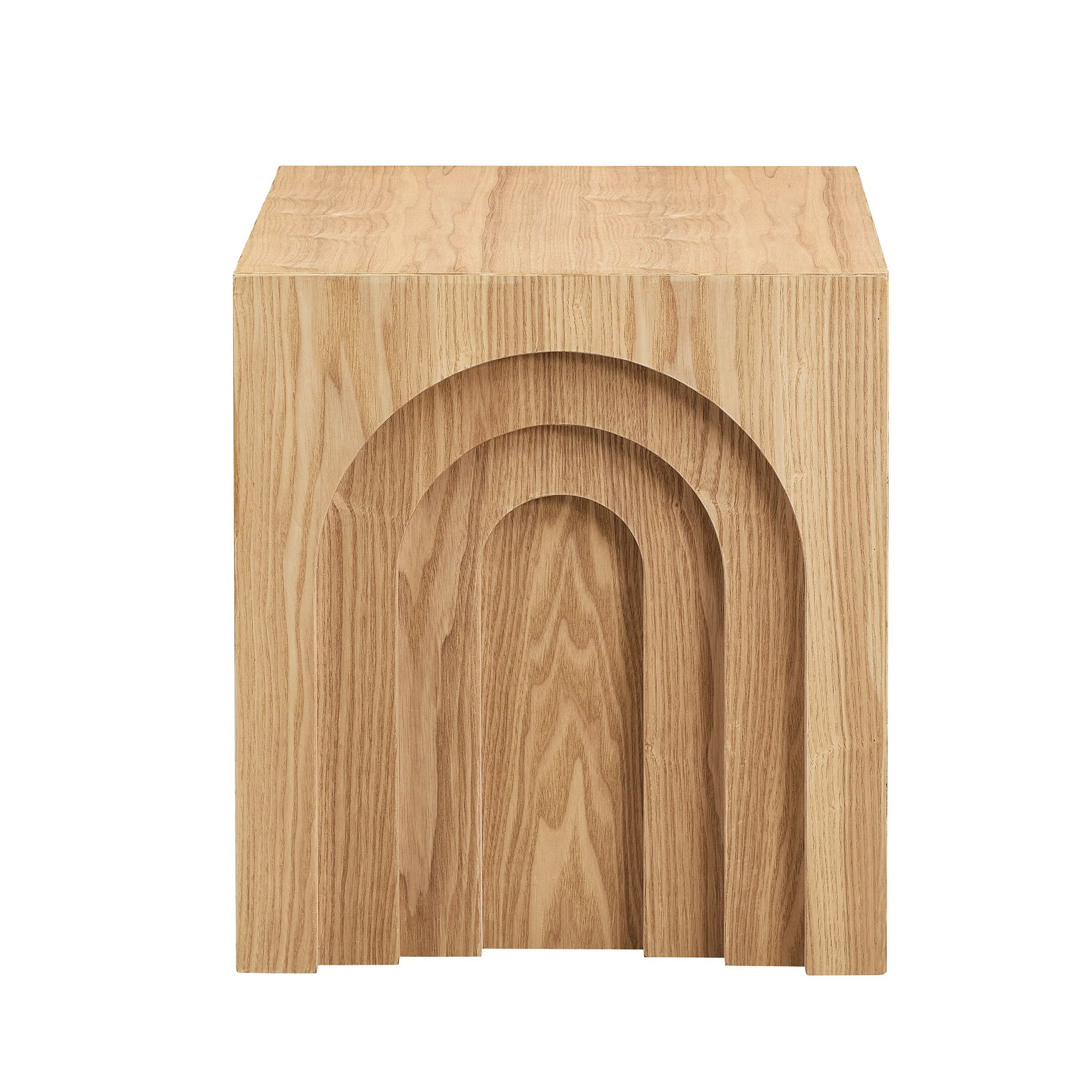 Walker Edison | Curve Design Square Side Table - Image 10