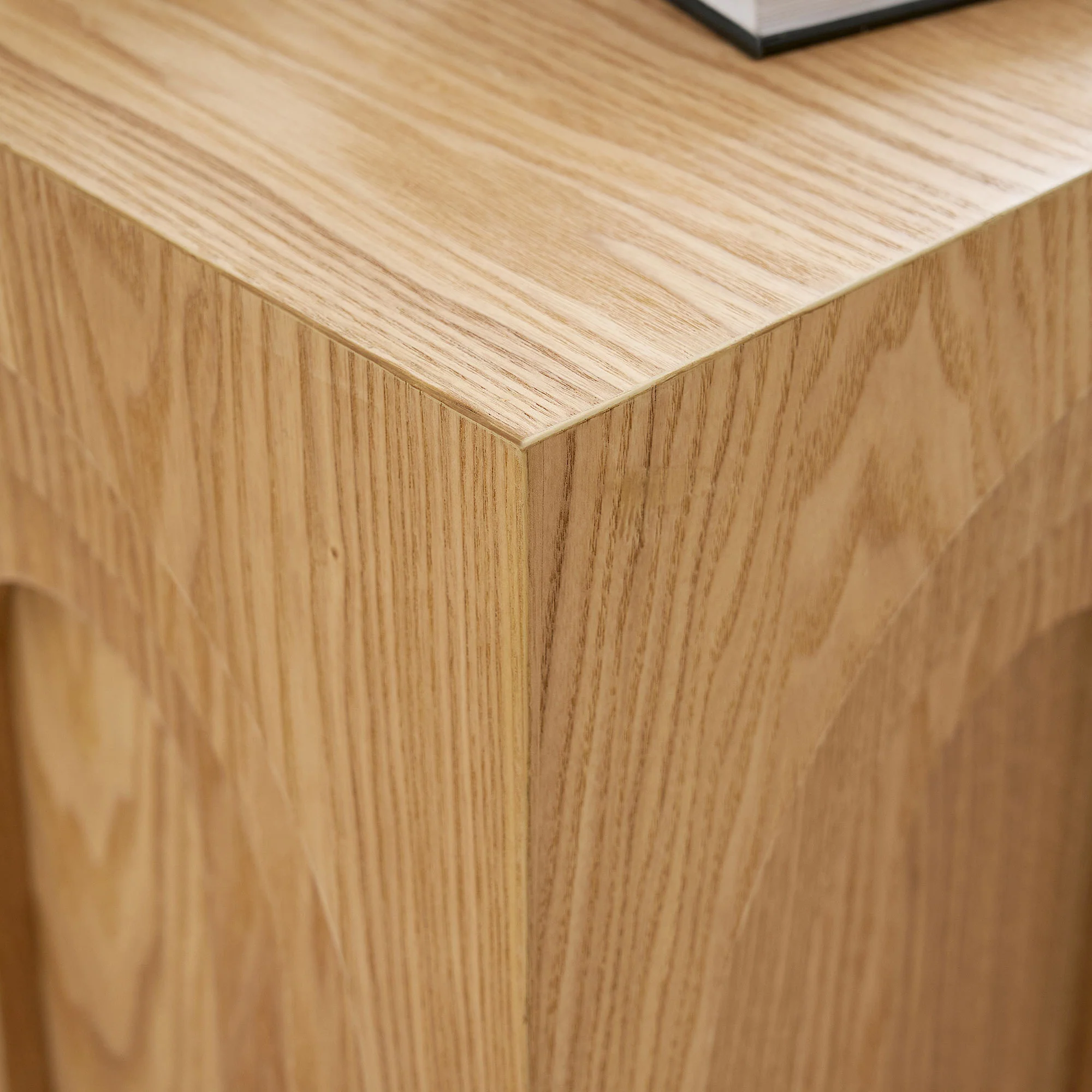 Walker Edison | Curve Design Square Side Table - Image 8
