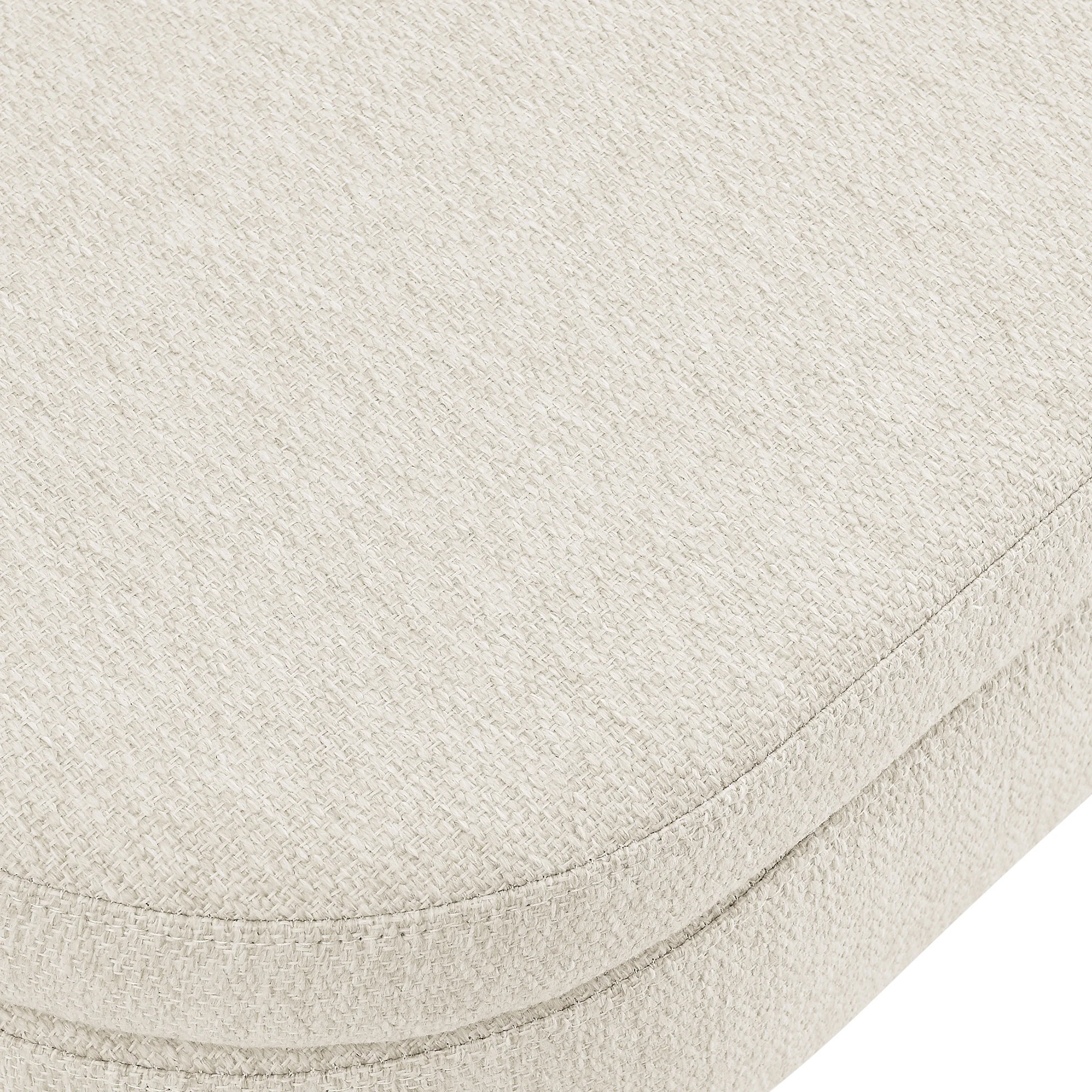 Walker Edison | Ottoman Oval Storage Bench - Image 8