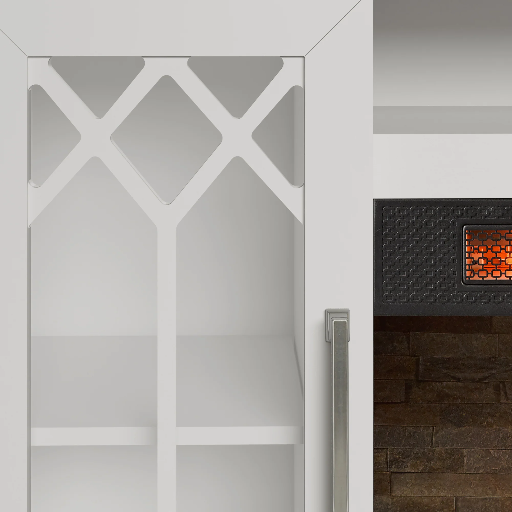 duraflame® Electric Fireplace Farmhouse 65" TV Stand - Image 5