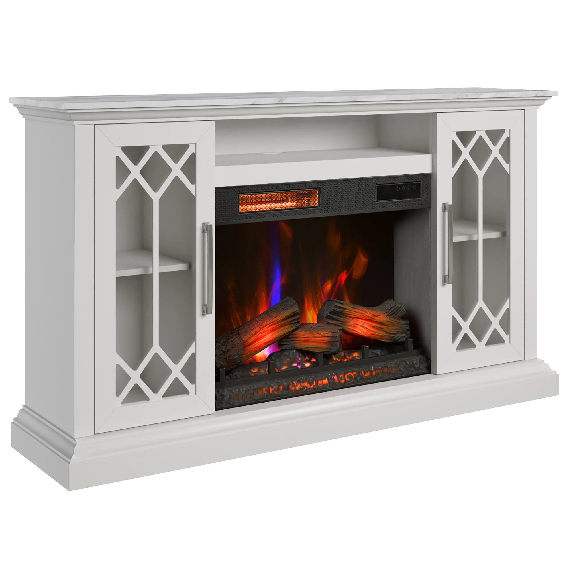 duraflame® Electric Fireplace Farmhouse 65" TV Stand - Image 6