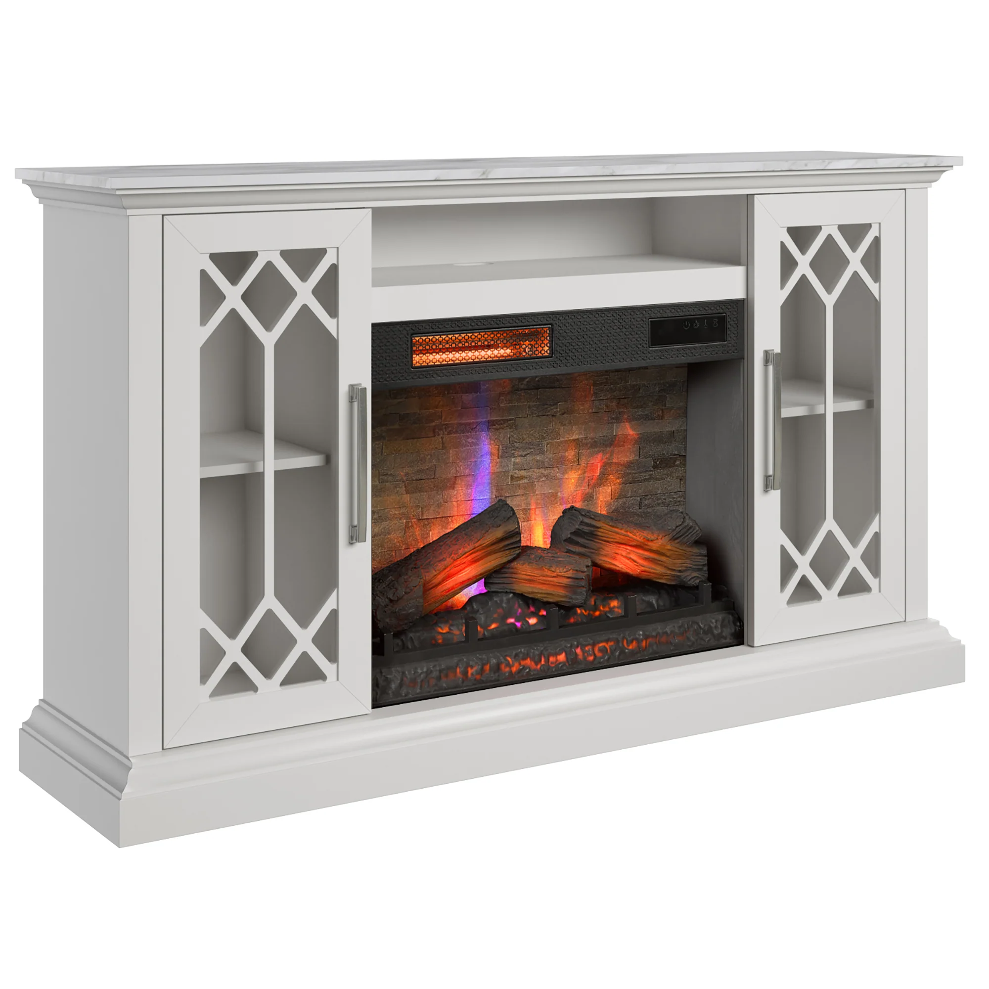 duraflame® Electric Fireplace Farmhouse 65" TV Stand - Image 7