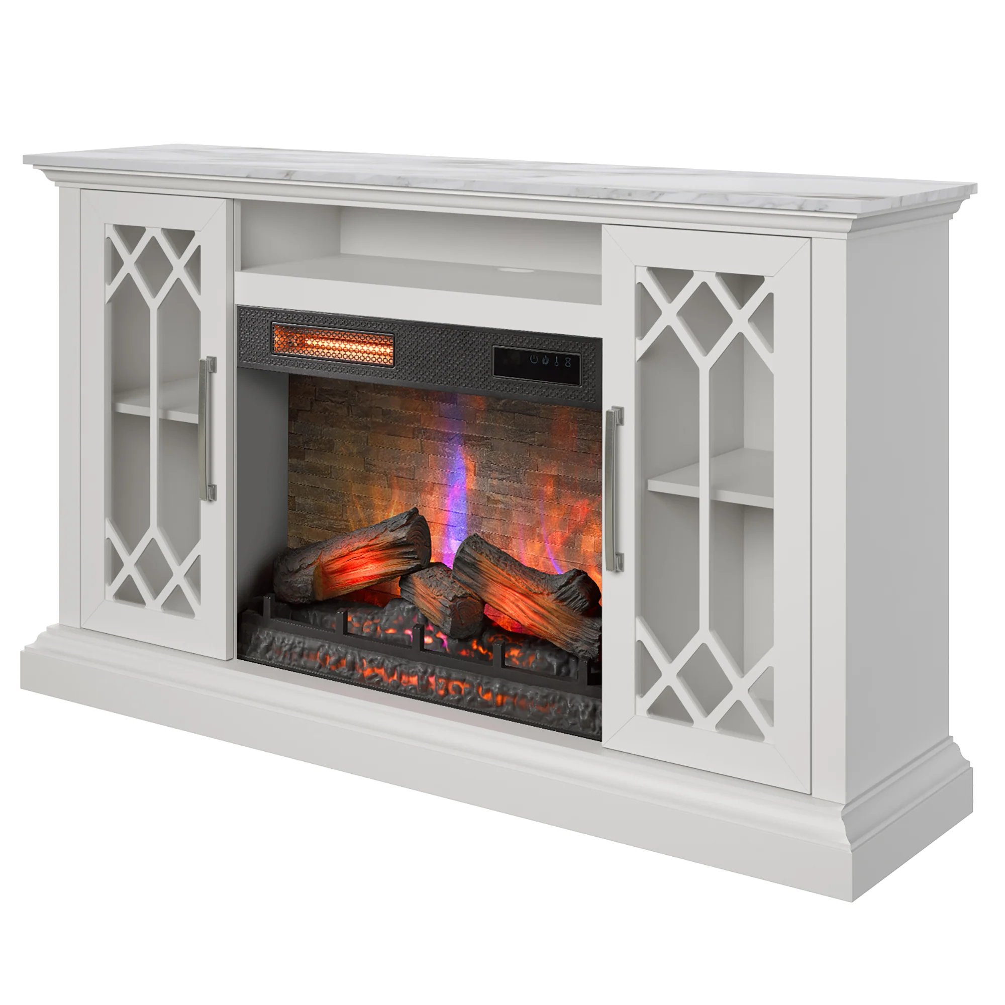 duraflame® Electric Fireplace Farmhouse 65" TV Stand - Image 8