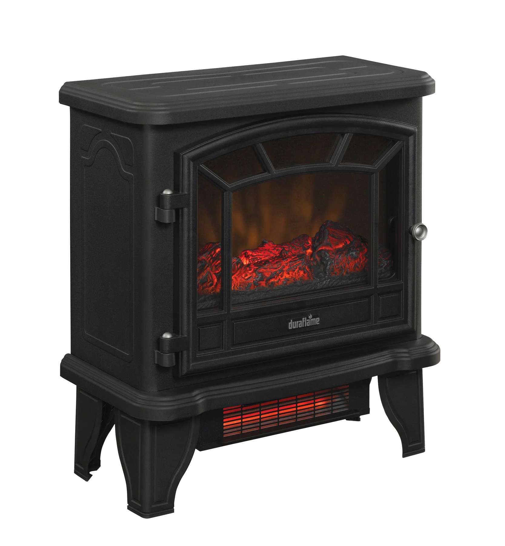 duraflame® Electric Fireplace Stove Heater with Temperature Dial - Image 6