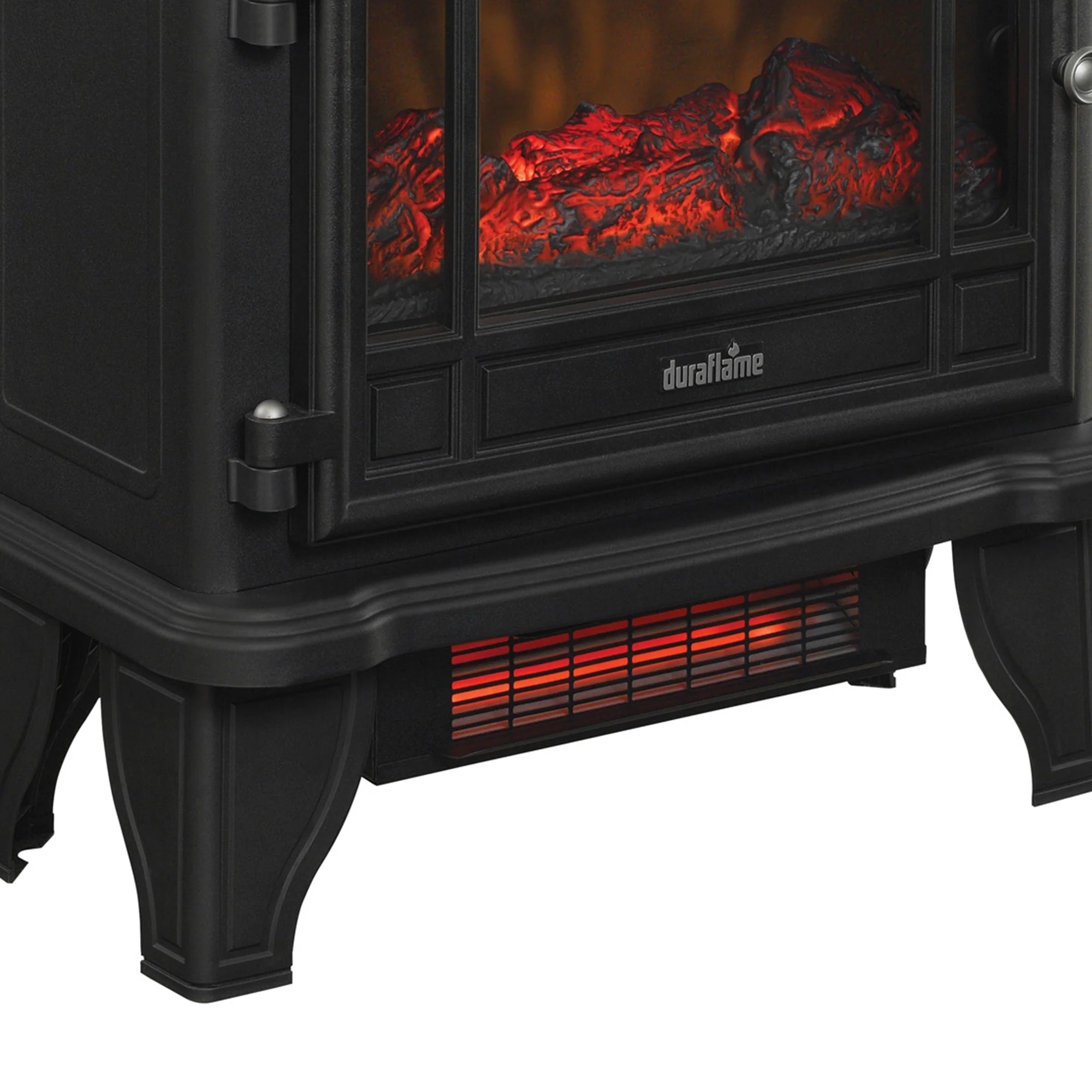 duraflame® Electric Fireplace Stove Heater with Temperature Dial - Image 9