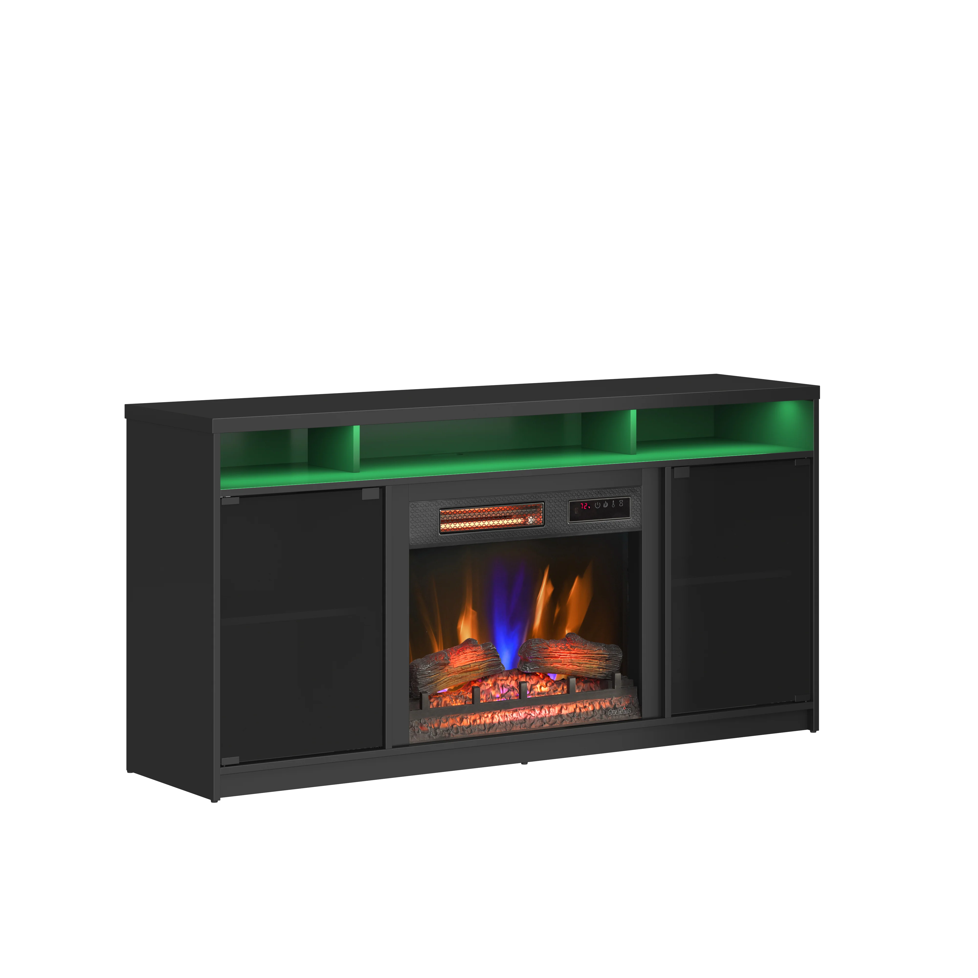 duraflame® Electric Fireplace TV Stand with Modern LED Accent Lighting & Remote - Image 14