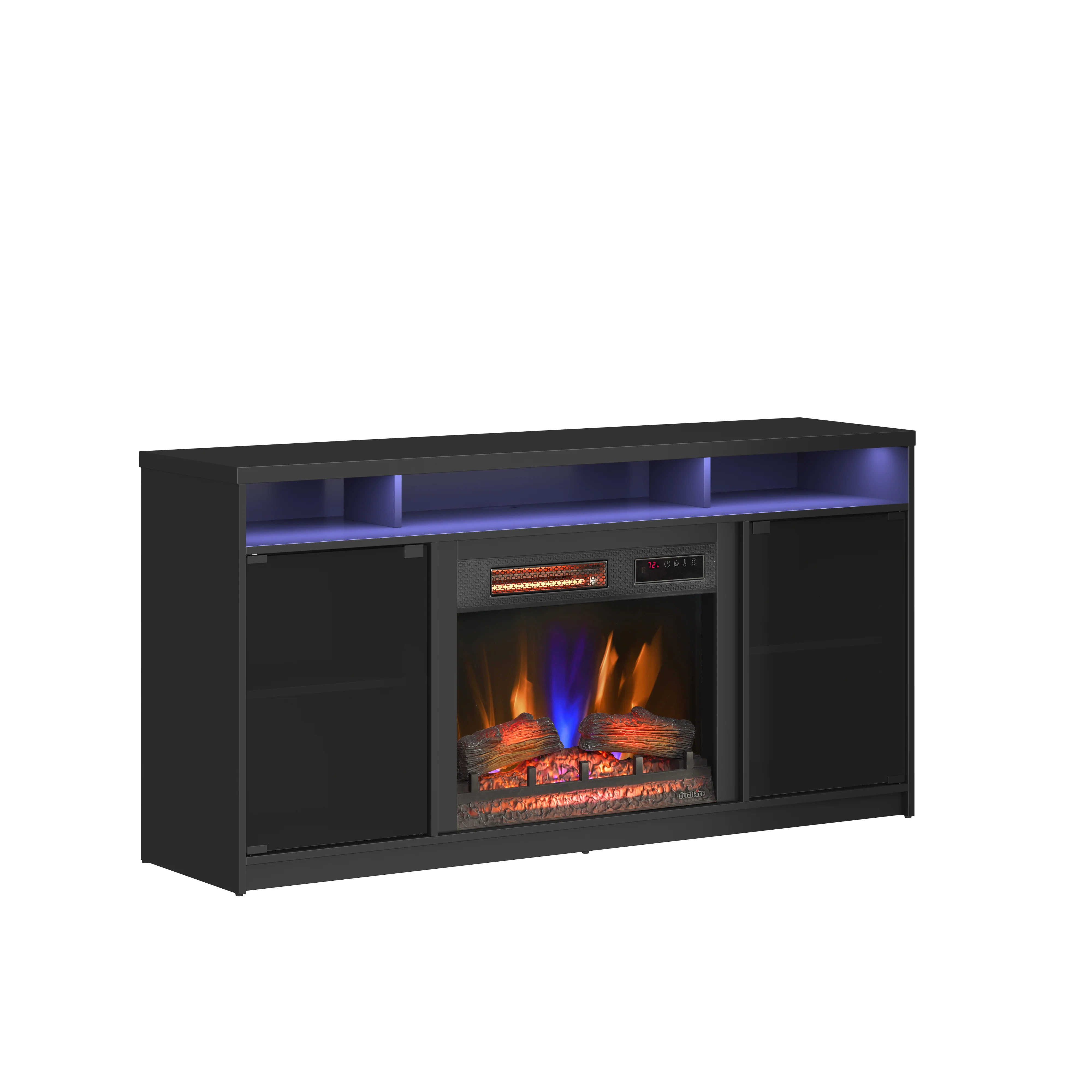 duraflame® Electric Fireplace TV Stand with Modern LED Accent Lighting & Remote - Image 15