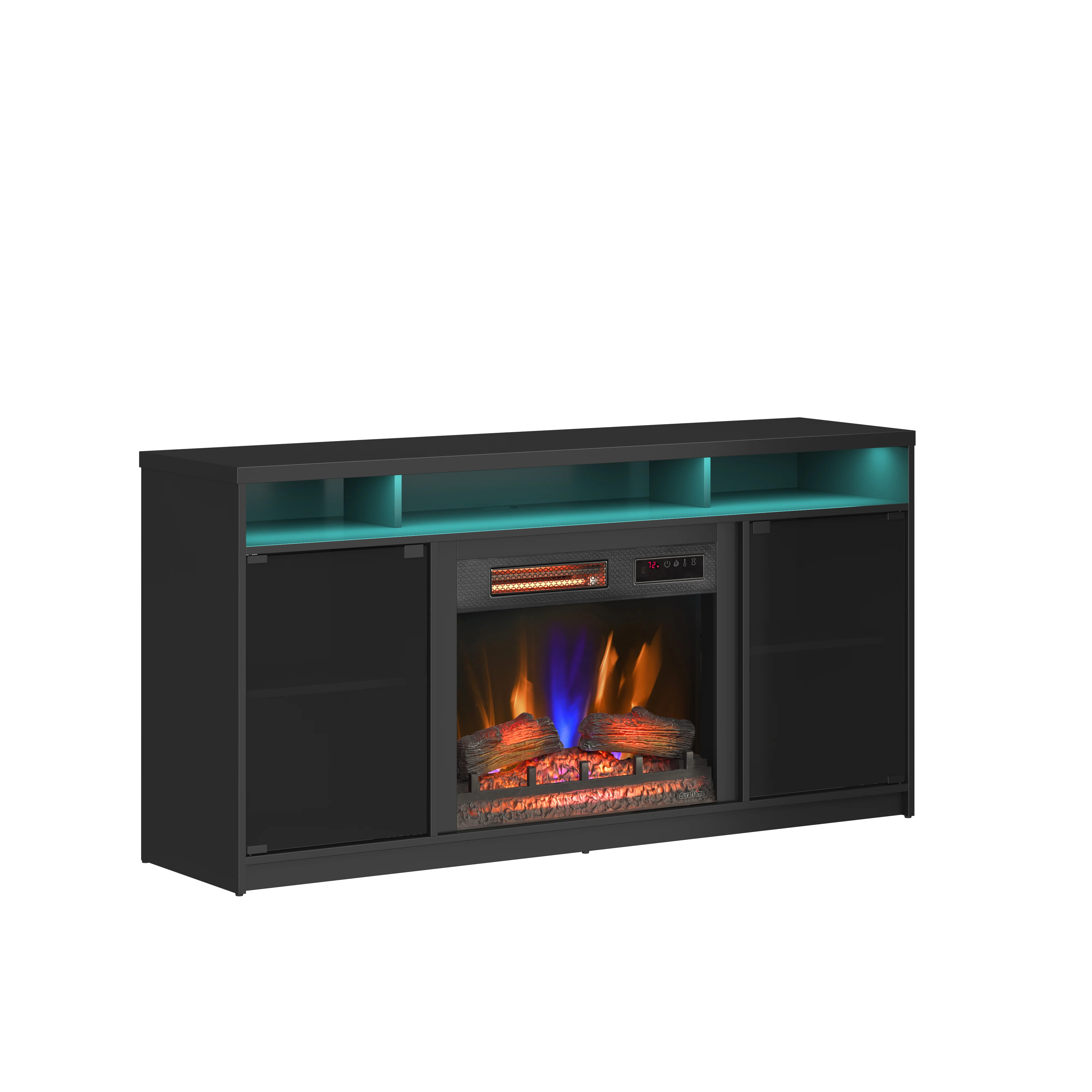 duraflame® Electric Fireplace TV Stand with Modern LED Accent Lighting & Remote - Image 19