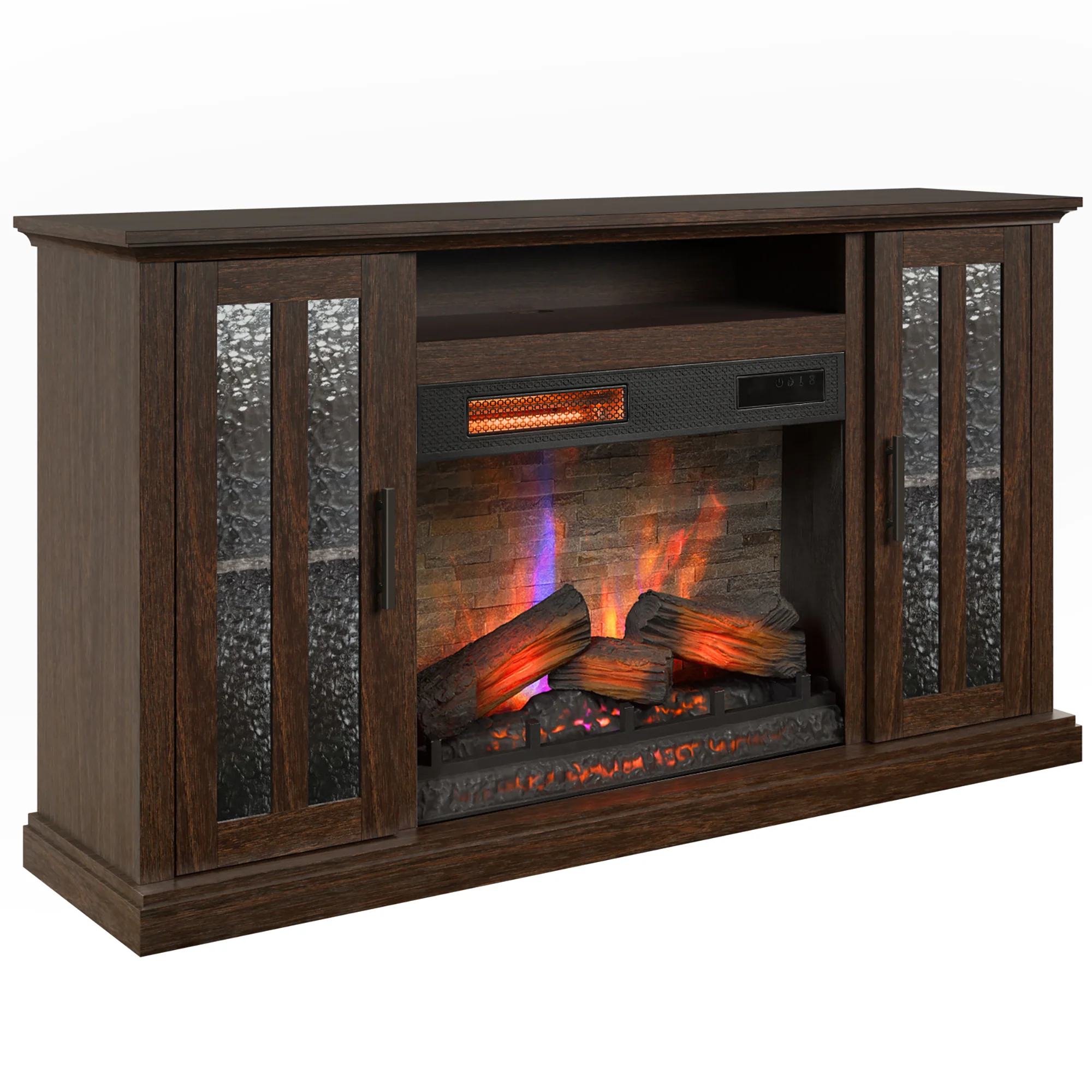 duraflame® Farmhouse Electric Fireplace TV Stand Media Console - Image 7