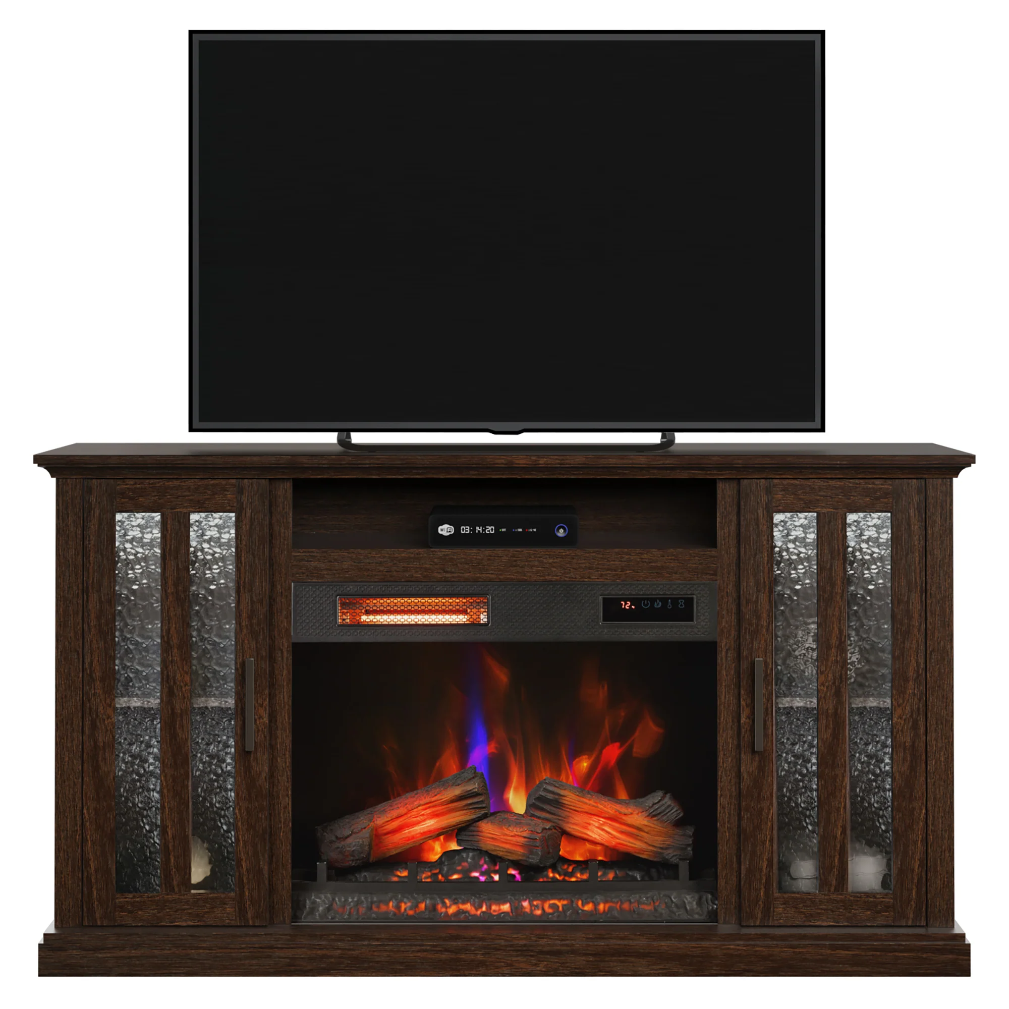 duraflame® Farmhouse Electric Fireplace TV Stand Media Console - Image 9