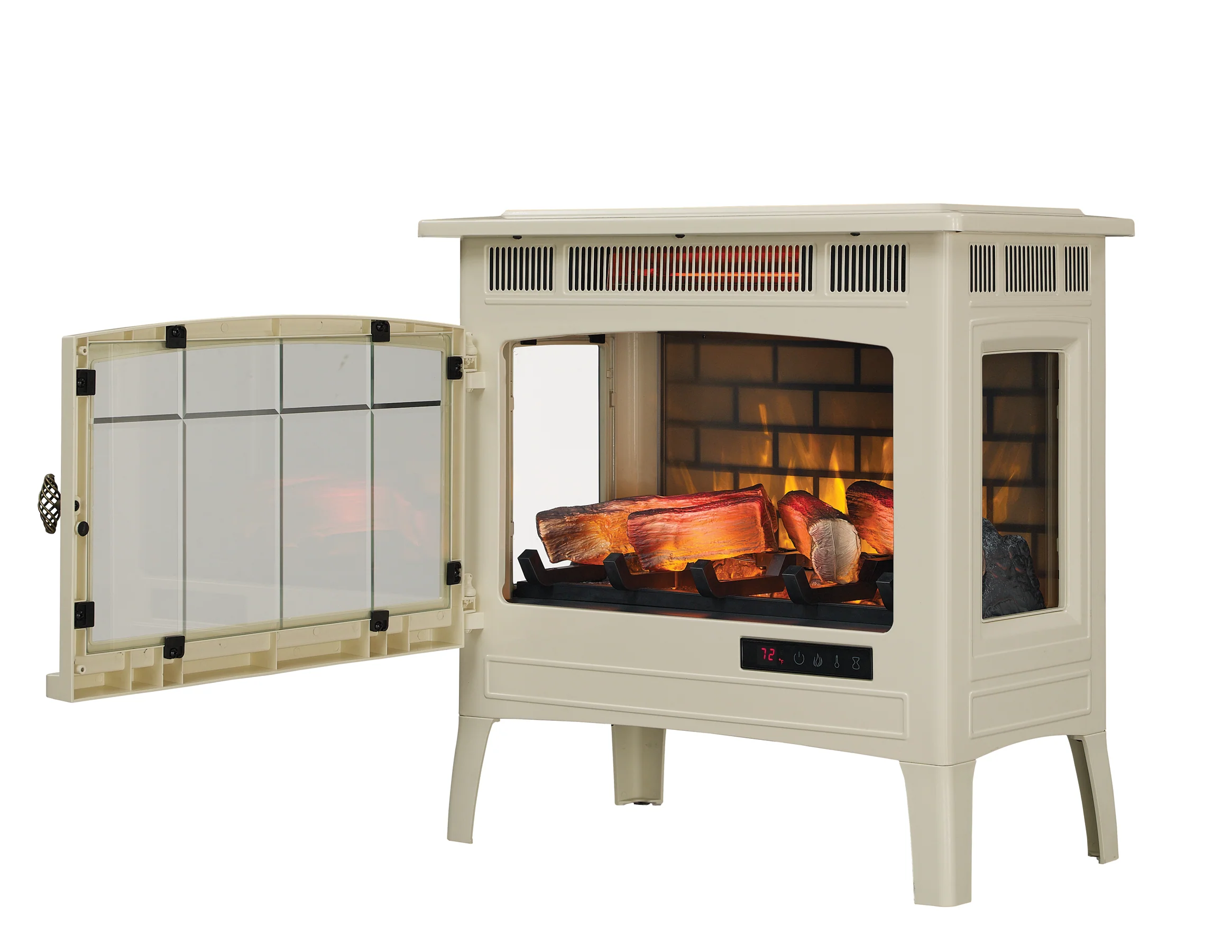 duraflame® Electric Infrared Fireplace Stove Heater with 3D Flame Effect - Image 12