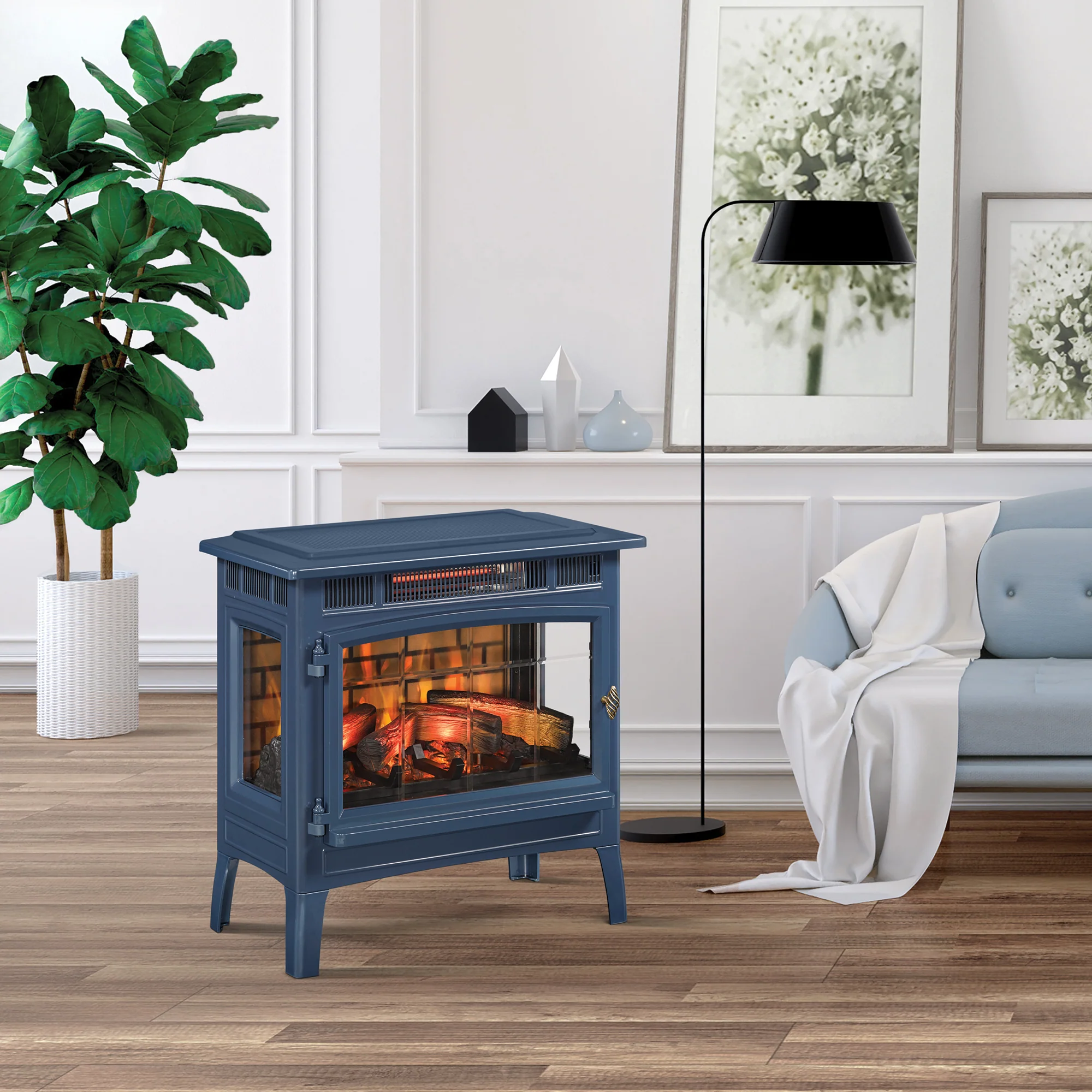 duraflame® Electric Infrared Fireplace Stove Heater with 3D Flame Effect - Image 13