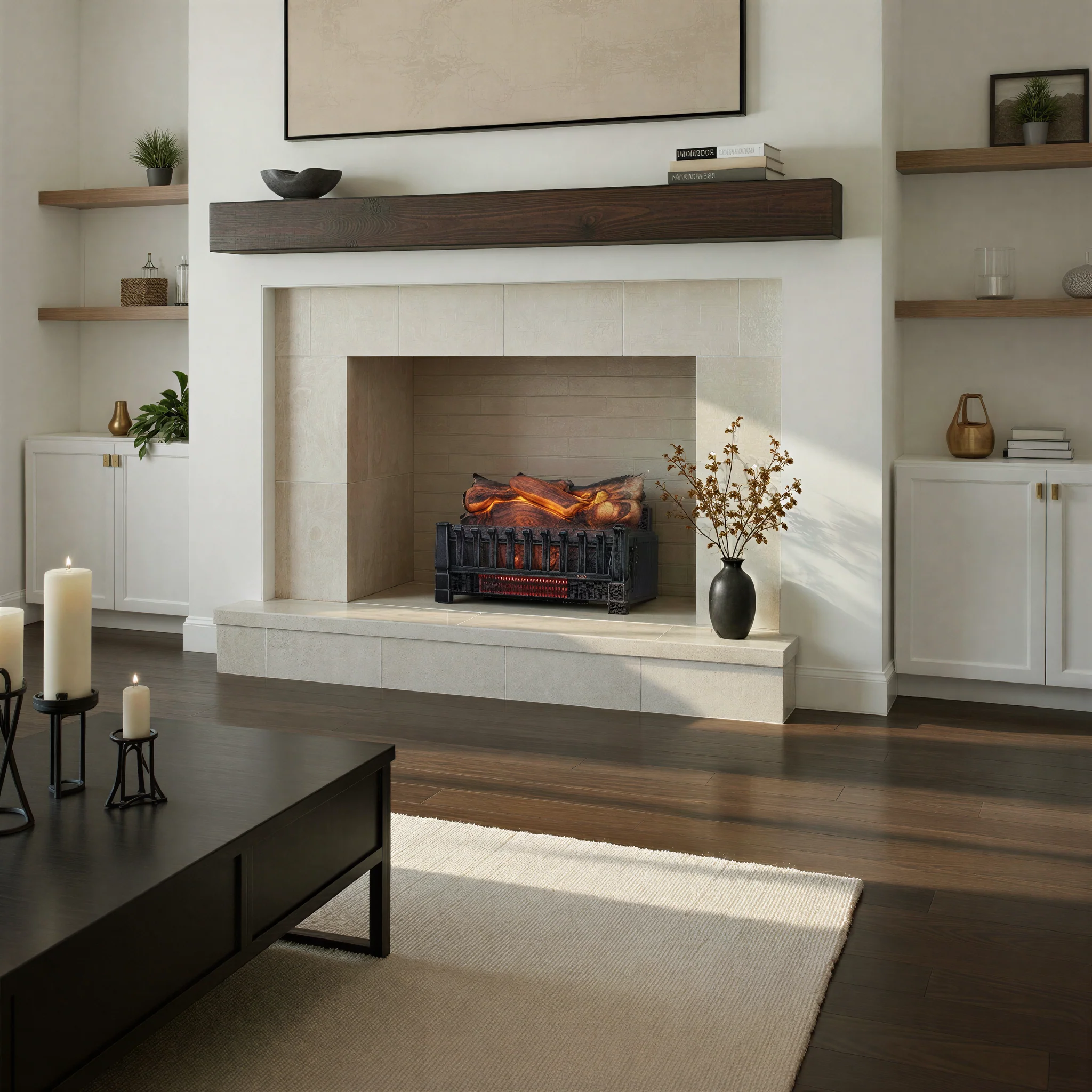 duraflame® Electric Infrared Log Set with Remote Control