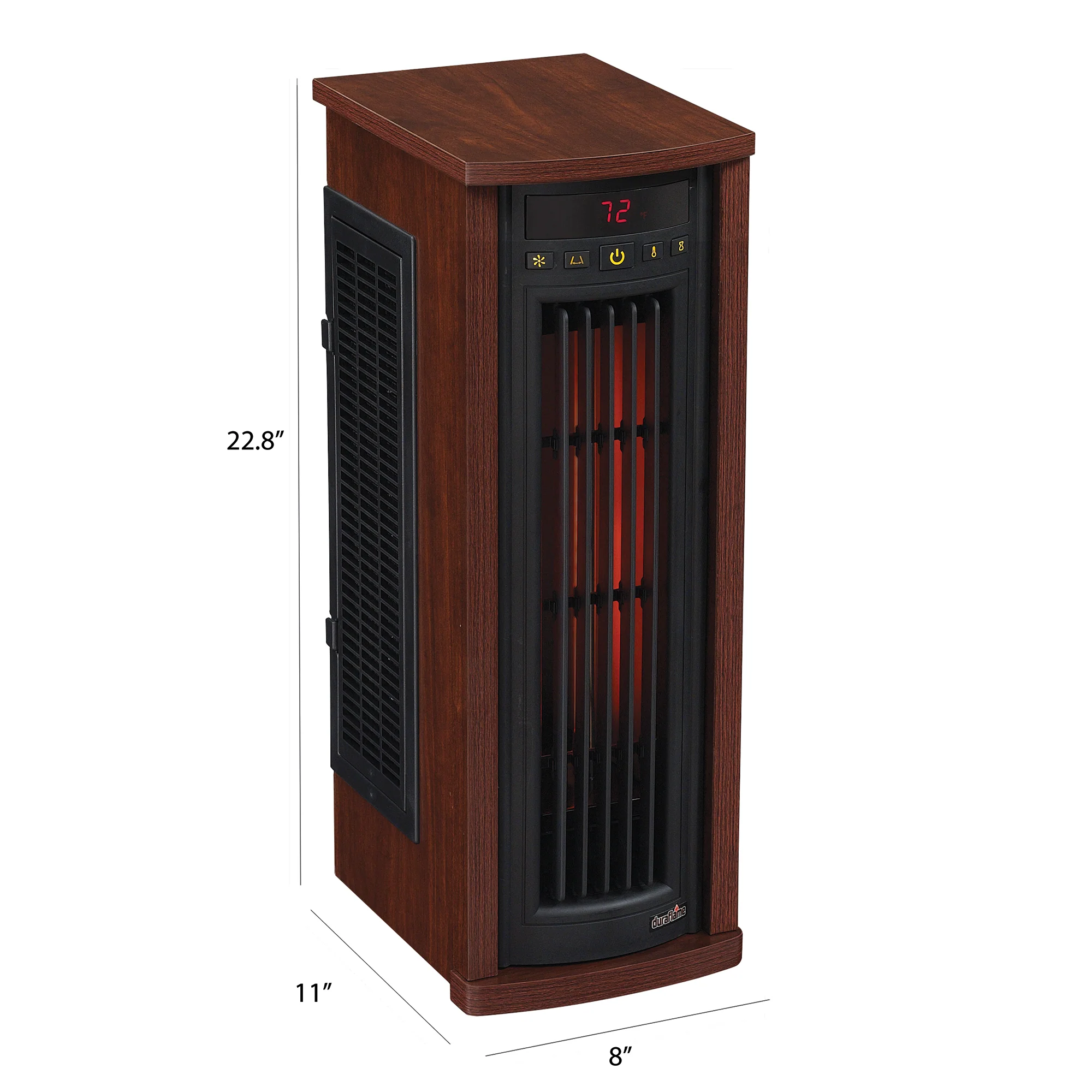 duraflame® Electric Infrared Oscillating Tower Space Heater - Image 14