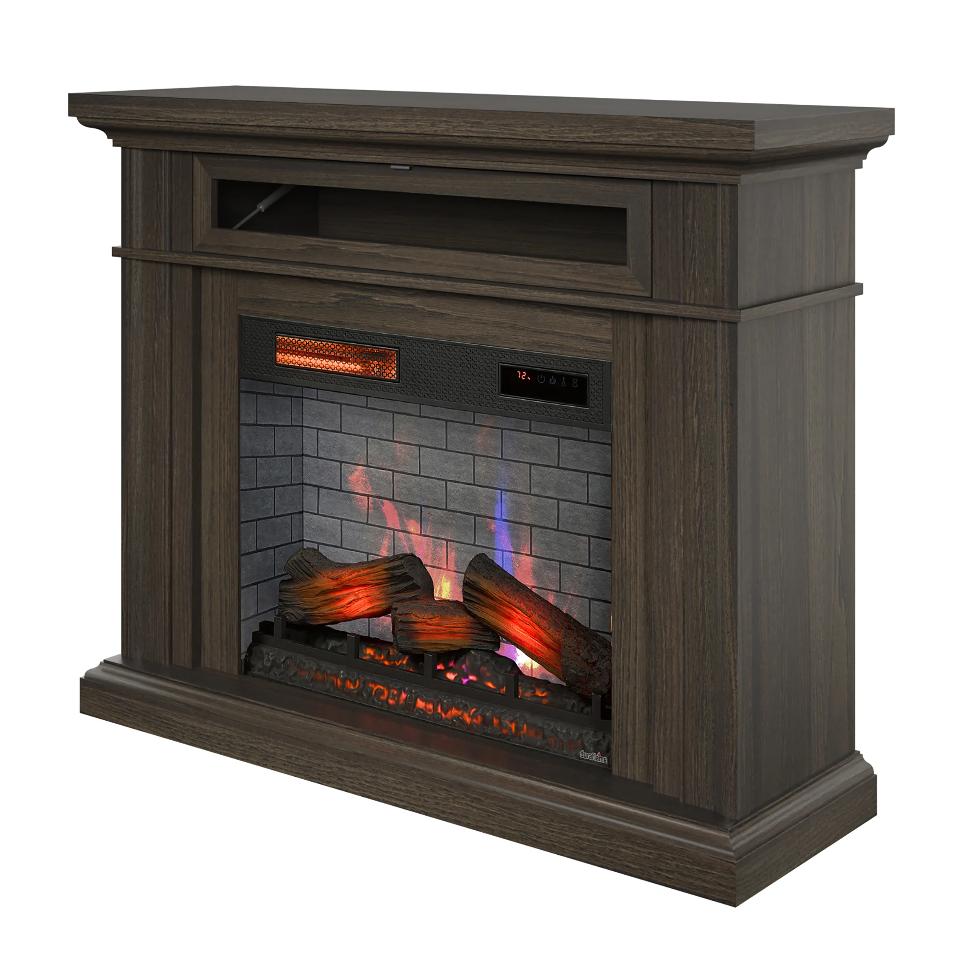 duraflame® 3D Flame Effect Electric Fireplace Wall Mantel - Image 11