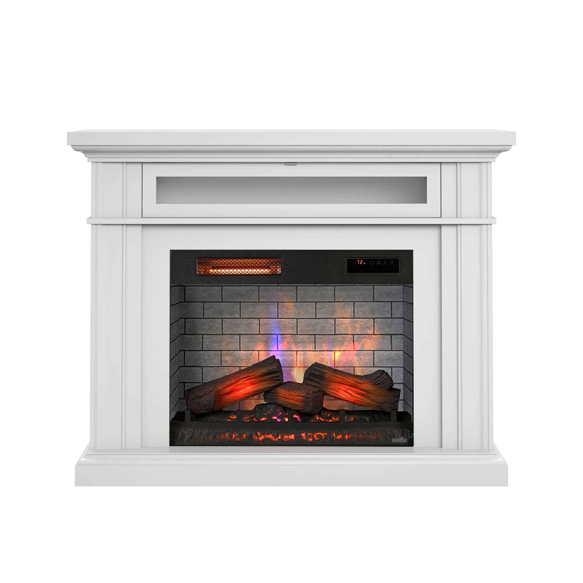 duraflame® 3D Flame Effect Electric Fireplace Wall Mantel - Image 8
