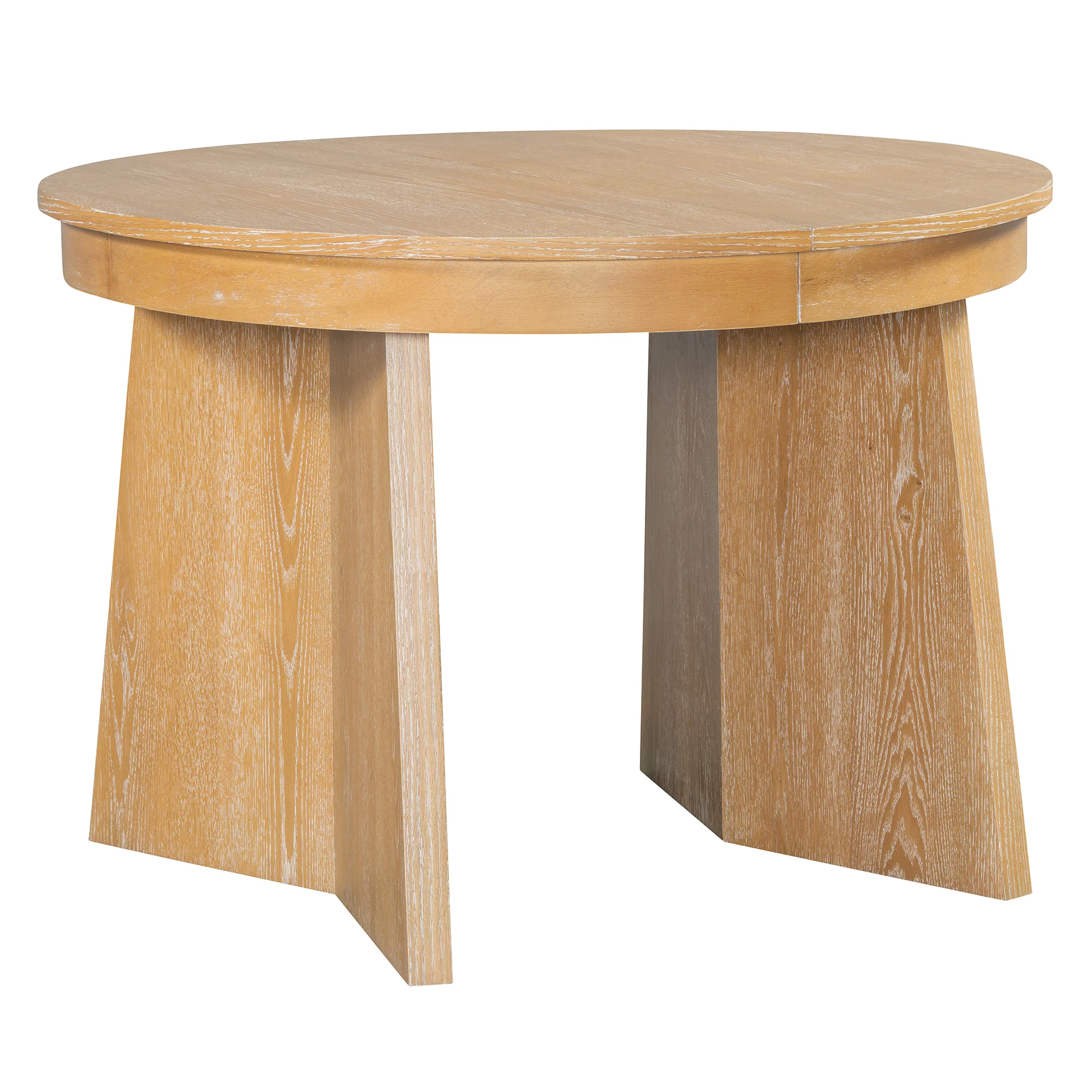 Walker Edison | Extendable 5-Piece Round Dining Table Set for 4 - Image 44