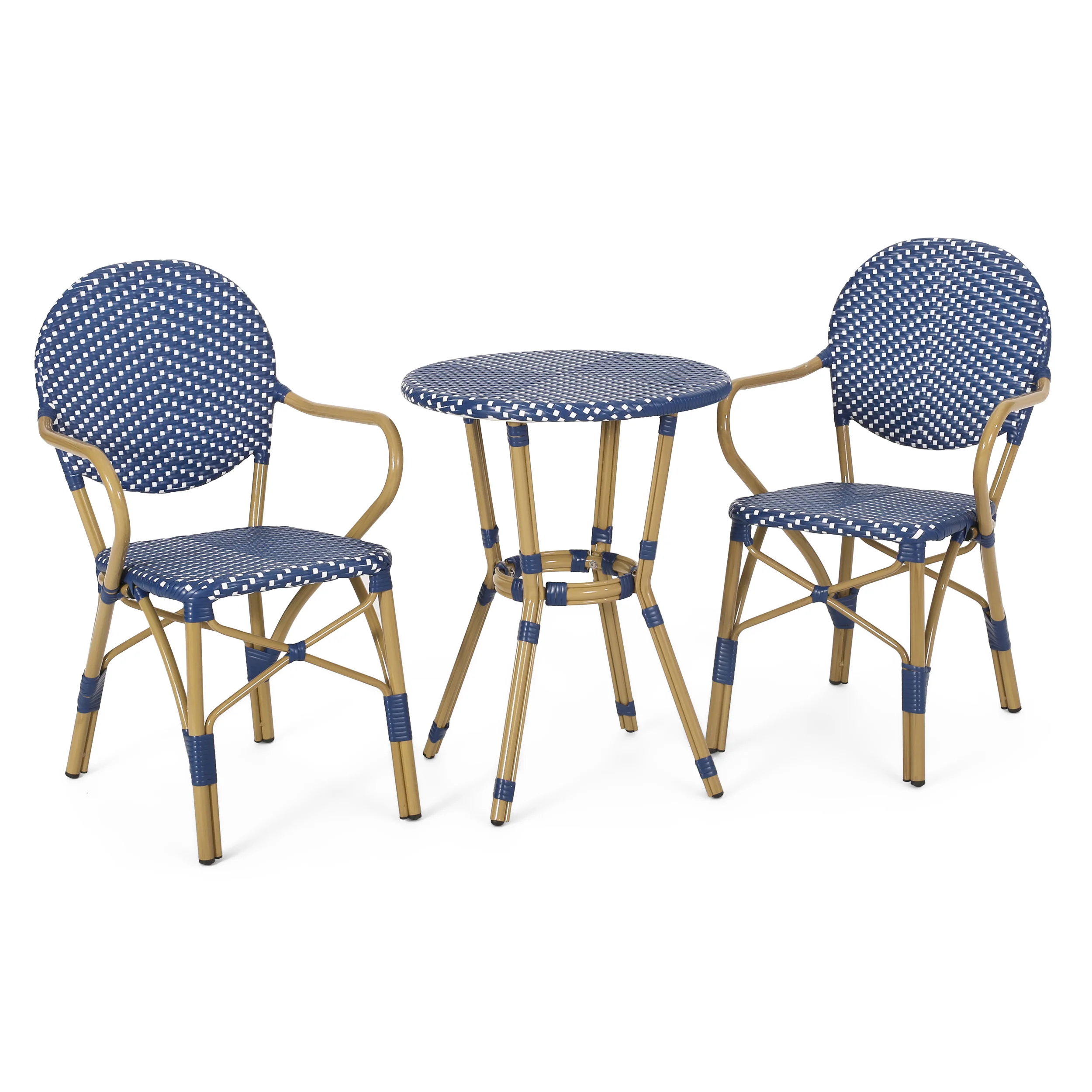 Walker Edison | 3 Piece French Bistro Set - Image 3