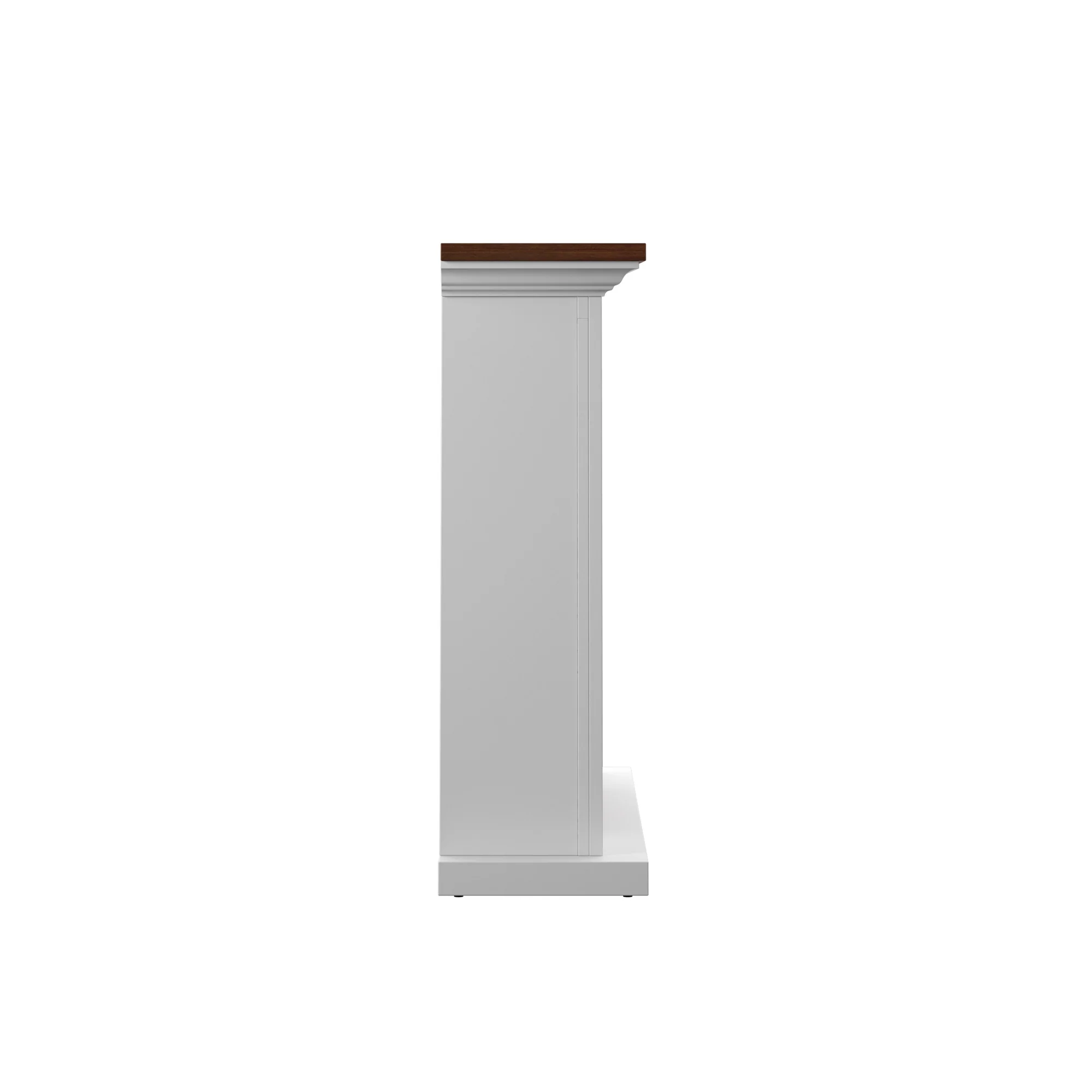 Farmhouse Wall Mantel with 23" Electric Fireplace - Image 8