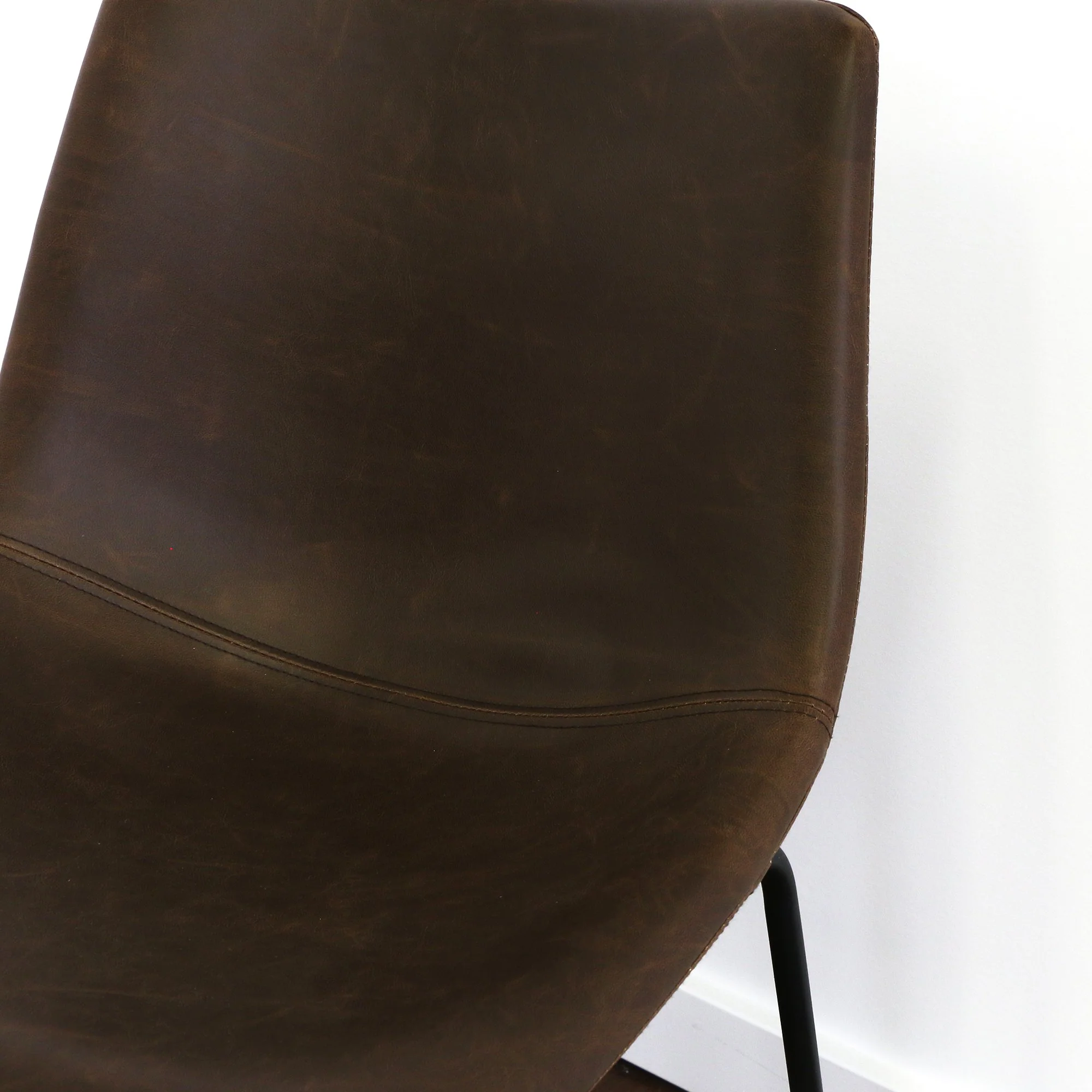 Faux Leather 2-Piece Bar Stools - Image 5