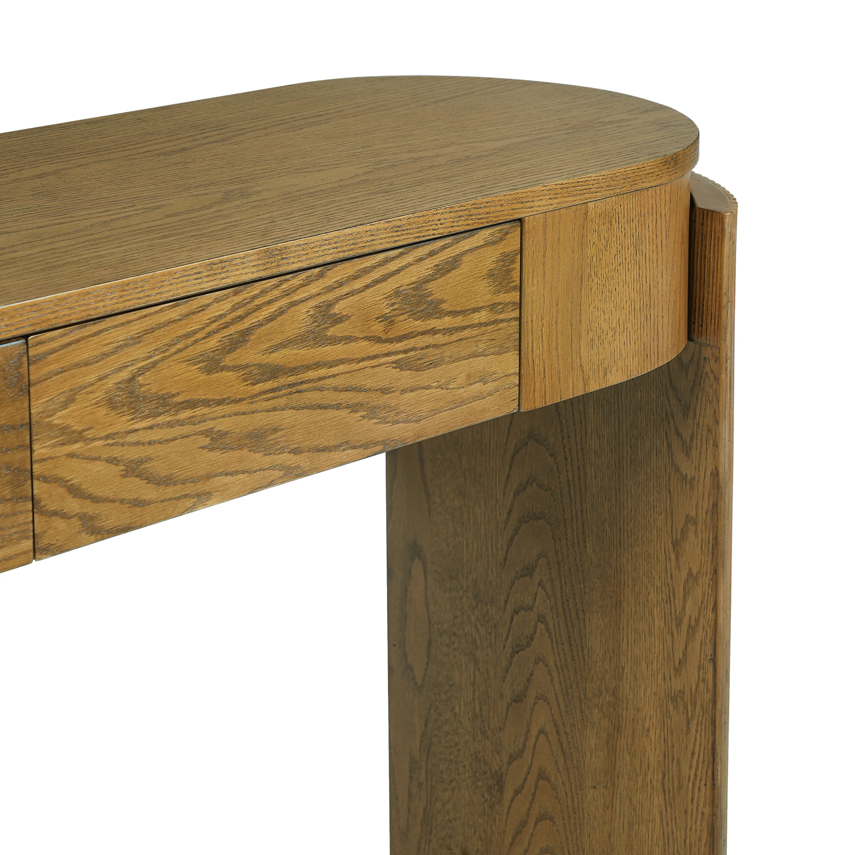 Walker Edison | Fluted Design Entryway Console Table and 2 Drawers - Image 11