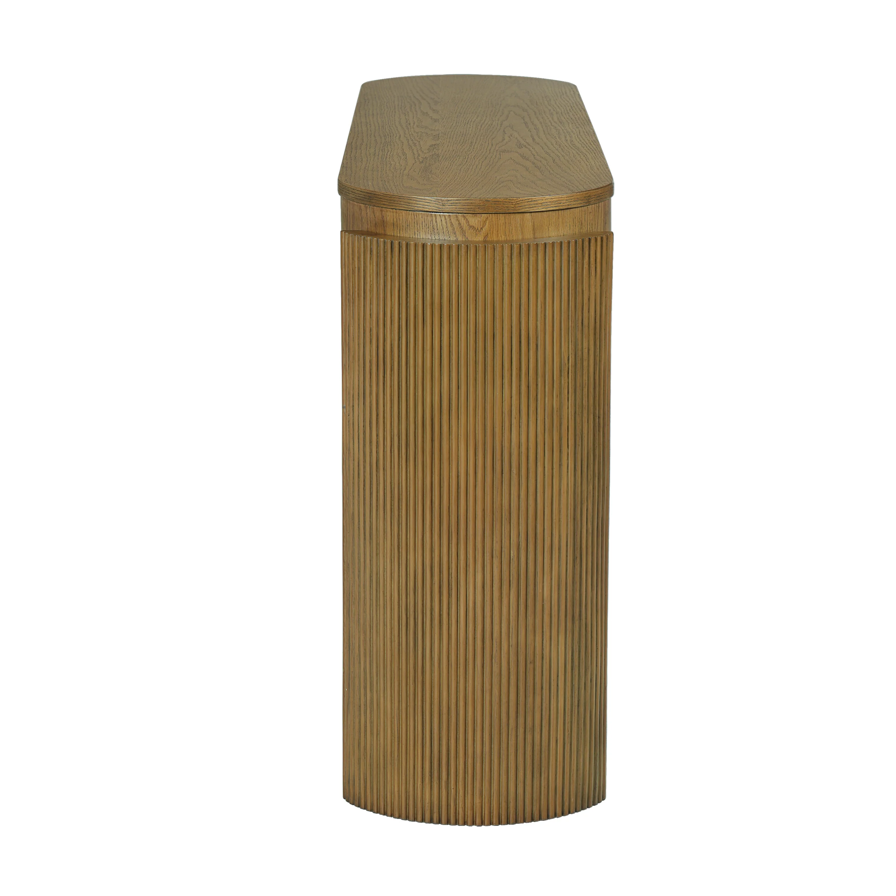 Walker Edison | Fluted Design Entryway Console Table and 2 Drawers - Image 13