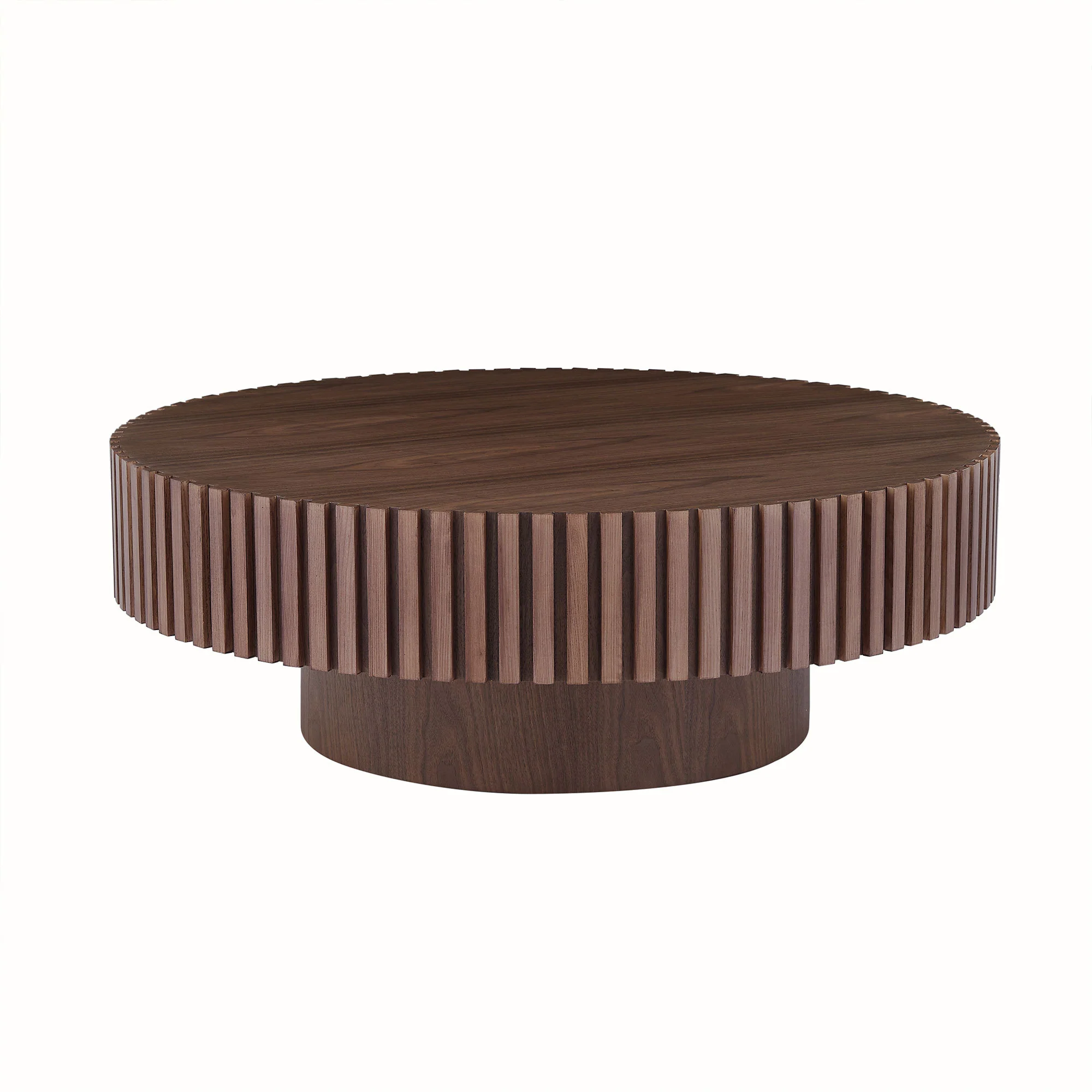 Walker Edison | Fluted Modern Coffee Table - Image 6