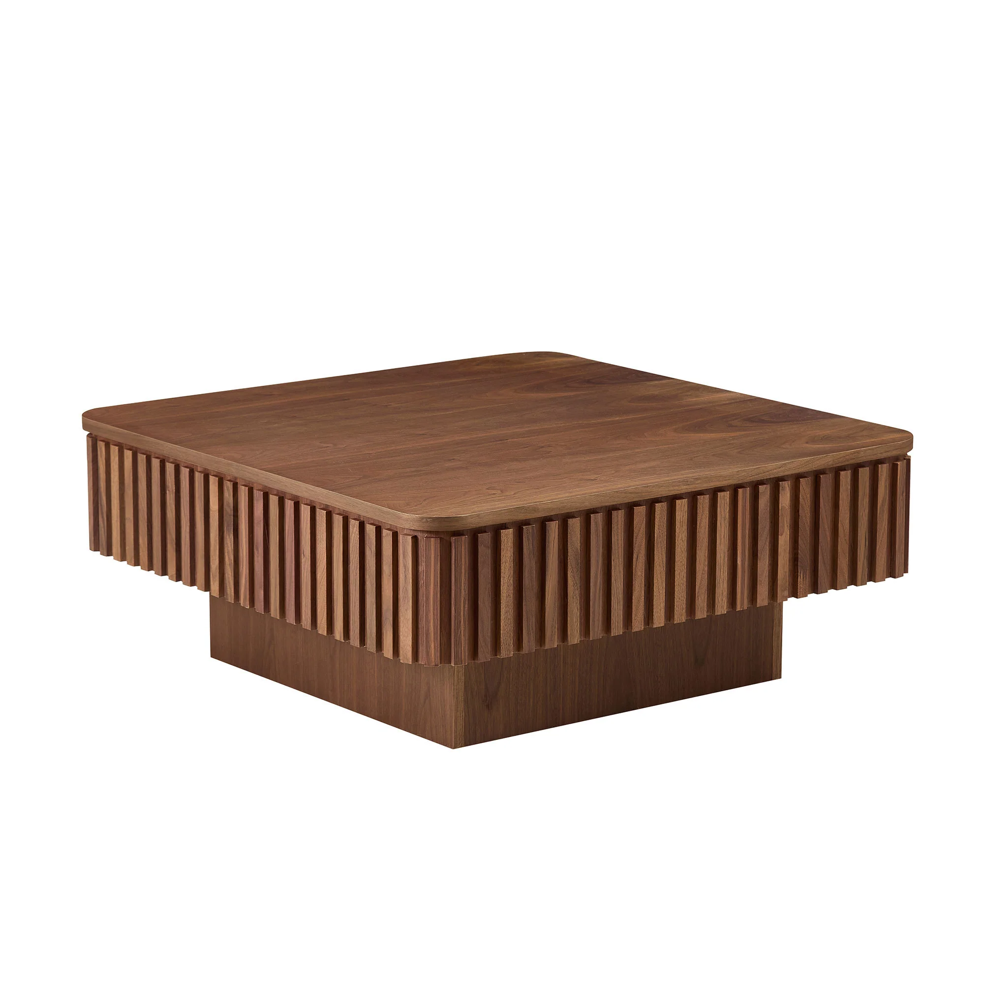Walker Edison | Fluted Modern Lift Top Coffee Table and Desk - Image 11