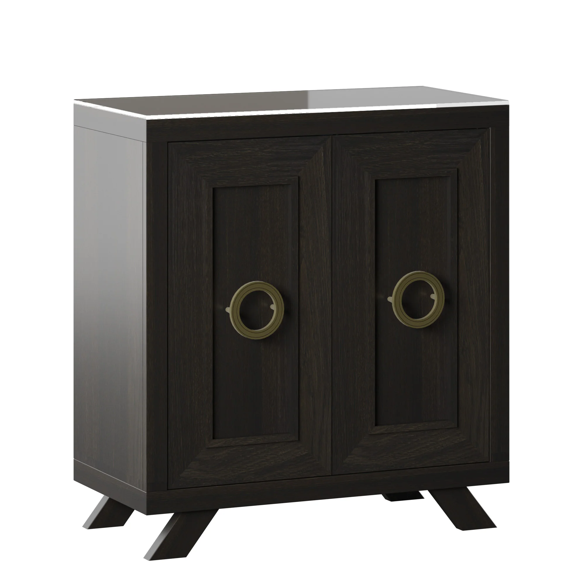 Contemporary Modern Entryway Accent Cabinet - Image 4