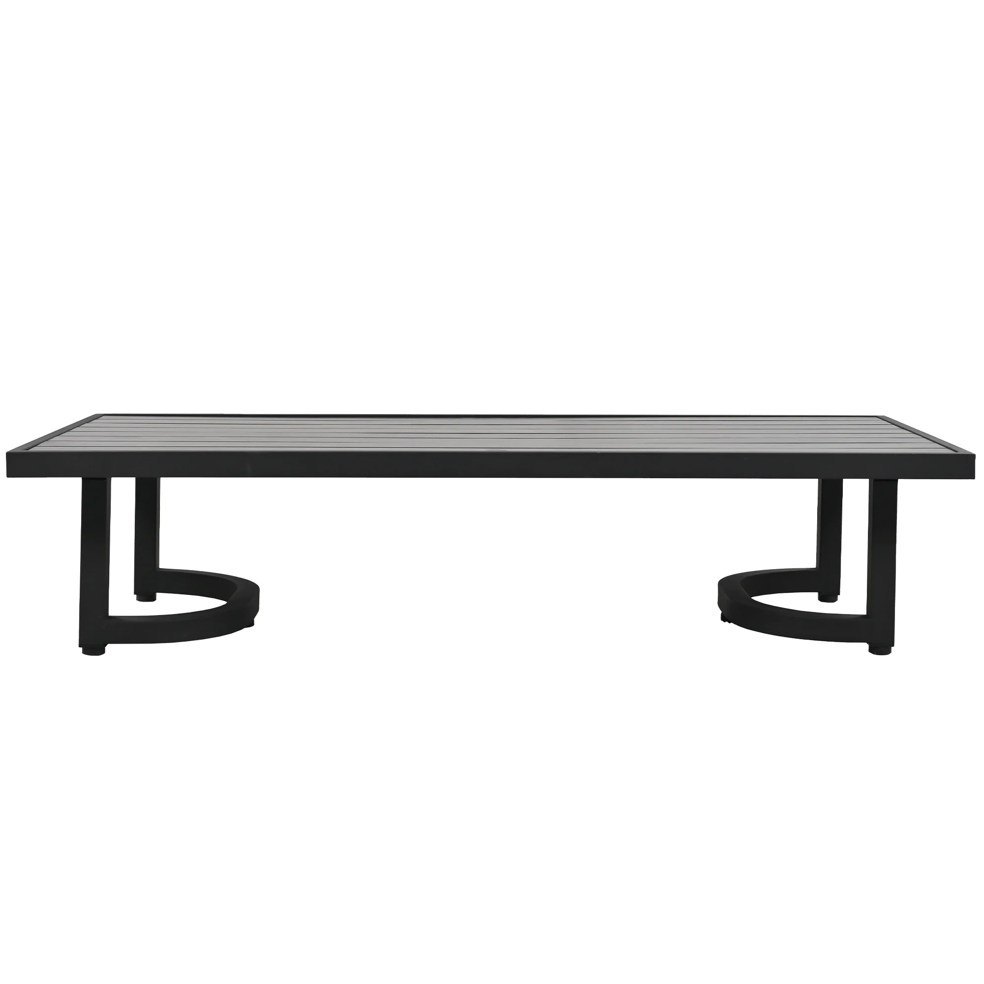 Iconic Arch Curve Steel Outdoor Patio Sofa Set - Image 11
