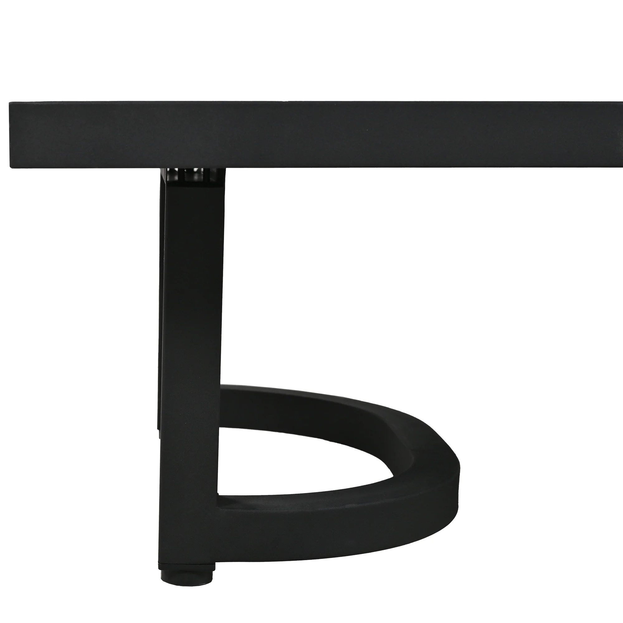 Iconic Arch Curve Steel Outdoor Patio Sofa Set - Image 15