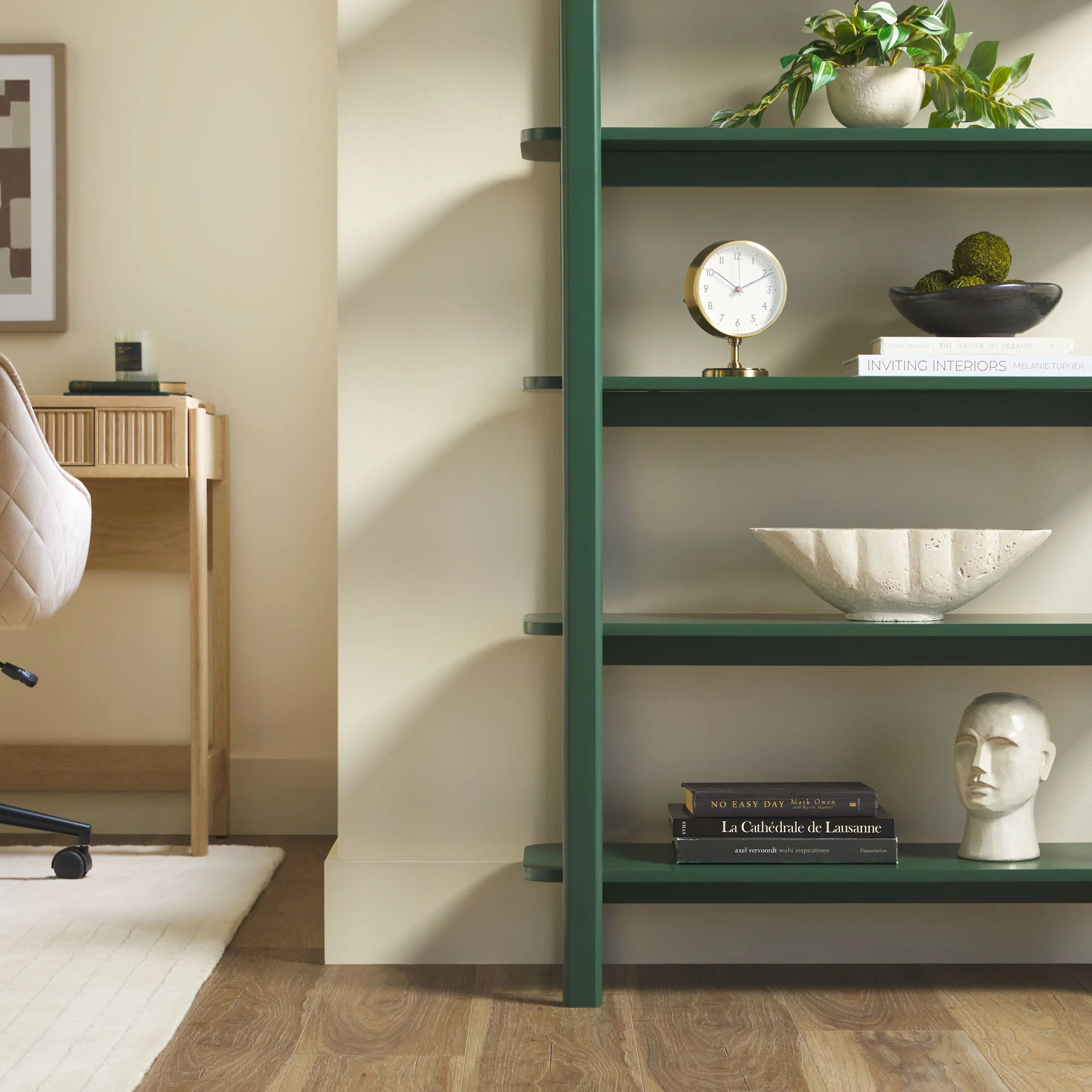 Zoey Modern Arched Wood Storage Bookcase - Image 22
