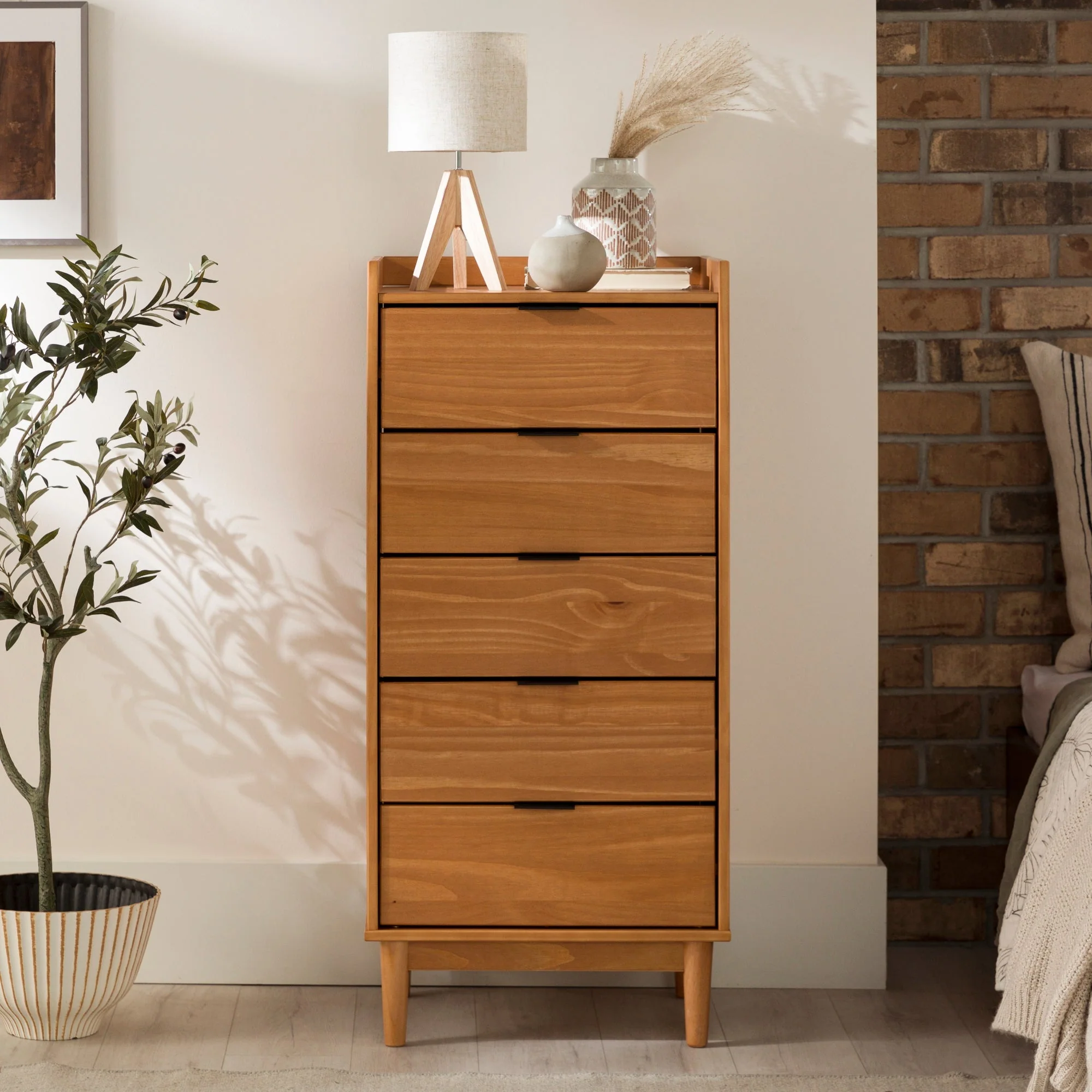 Lee Mid-Century Modern Wood Dresser - Image 16