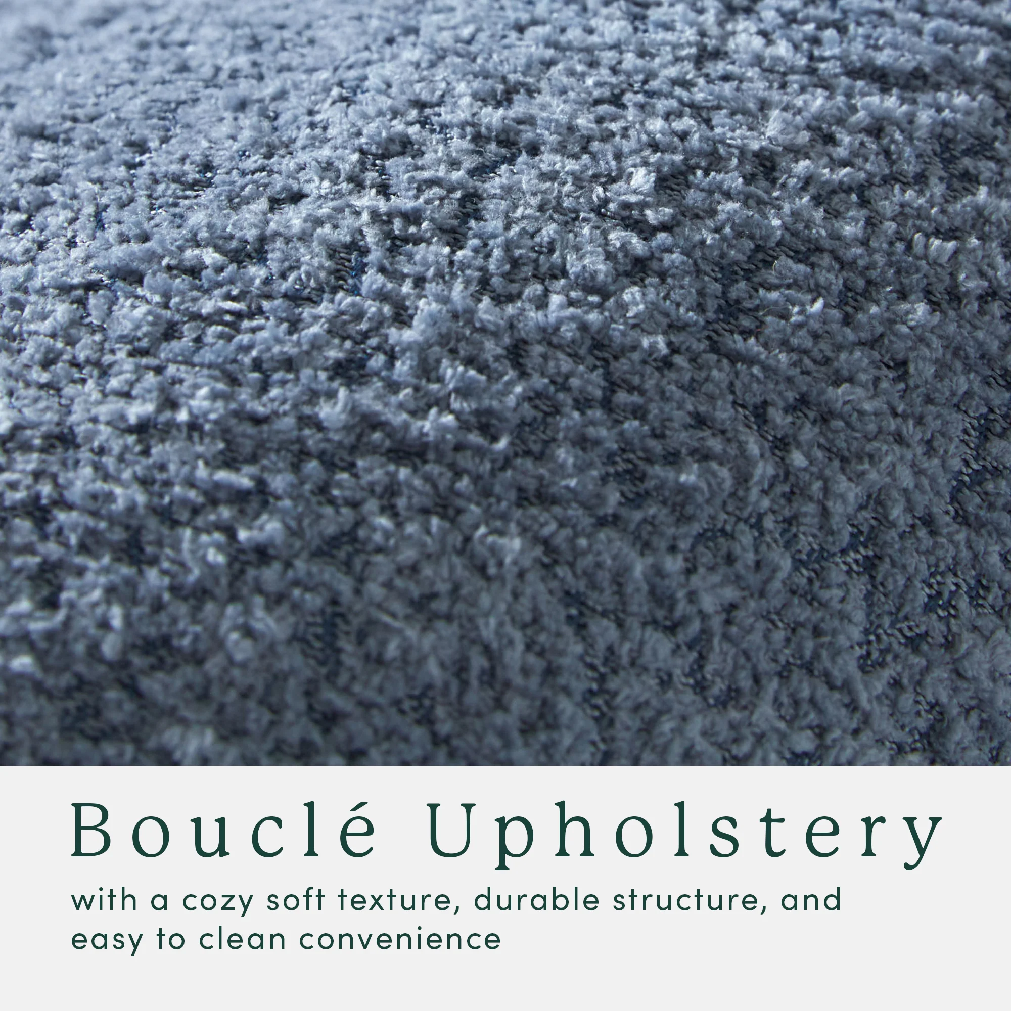 Linley Contemporary Bouclé Upholstered Small Accent Chairs, Set of 2 - Image 13