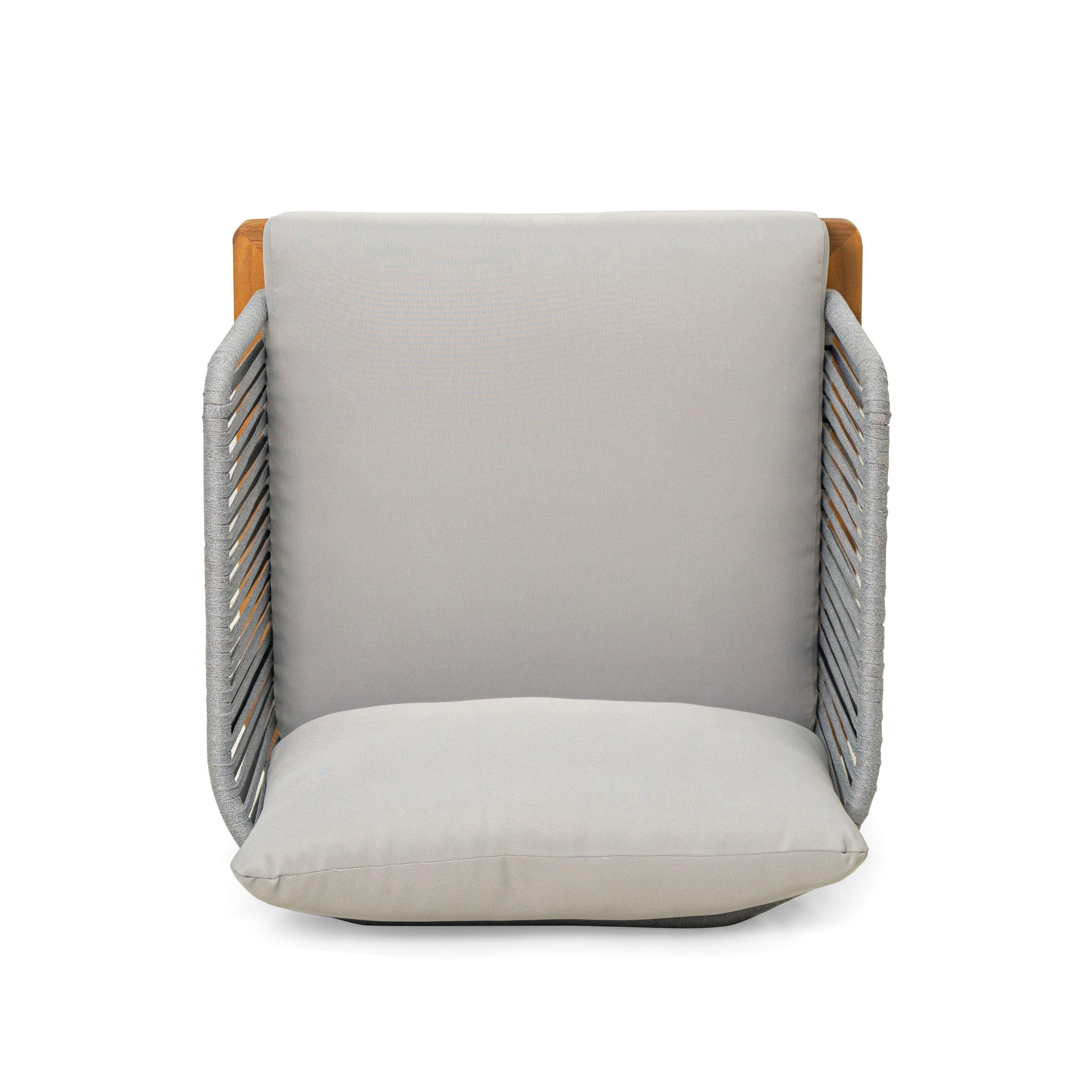Lucca Outdoor Acacia Wood Chair Set Of 2 - Image 6