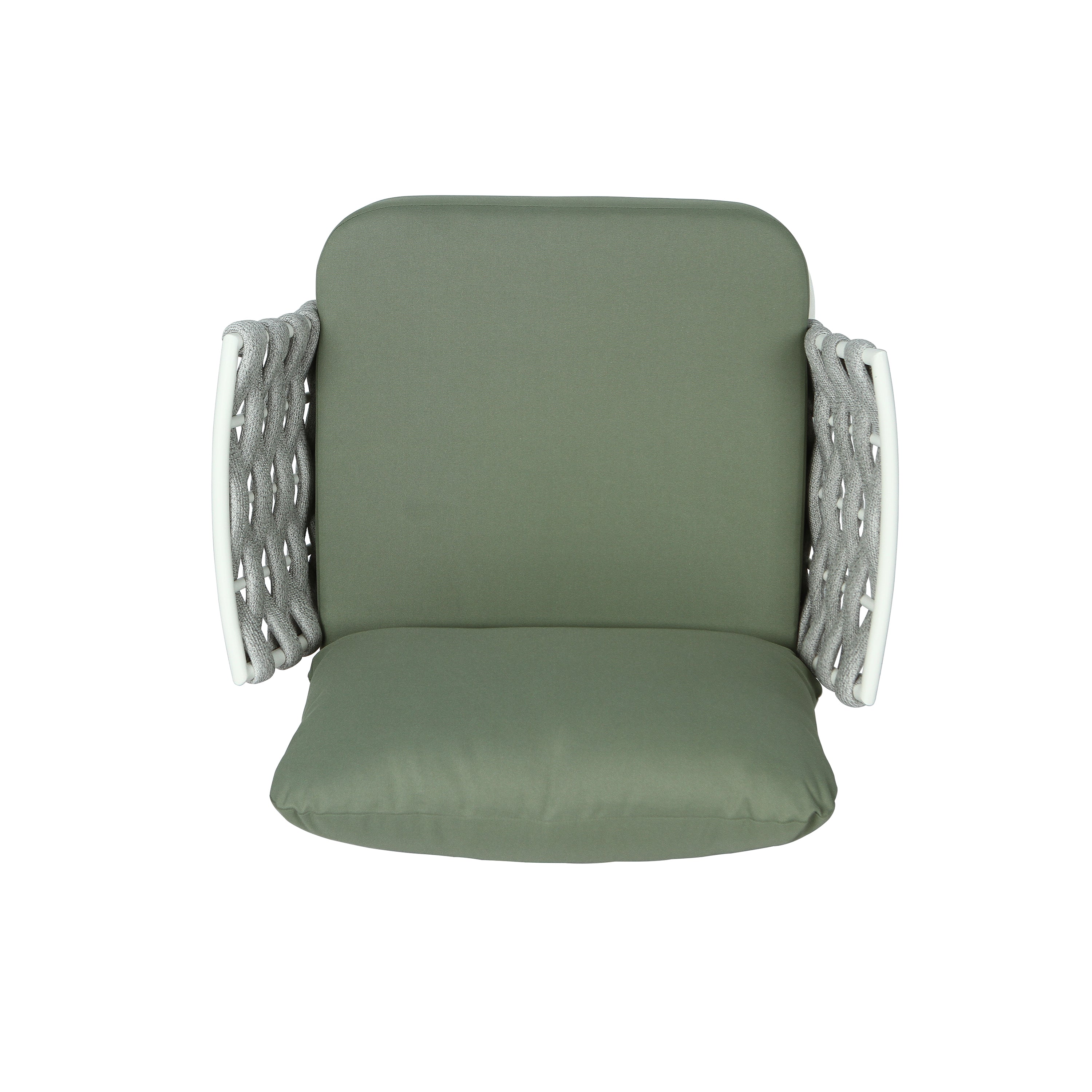 Mariano Outdoor Patio Steel 4-Pieces Loveseat Conversation Set - Image 12