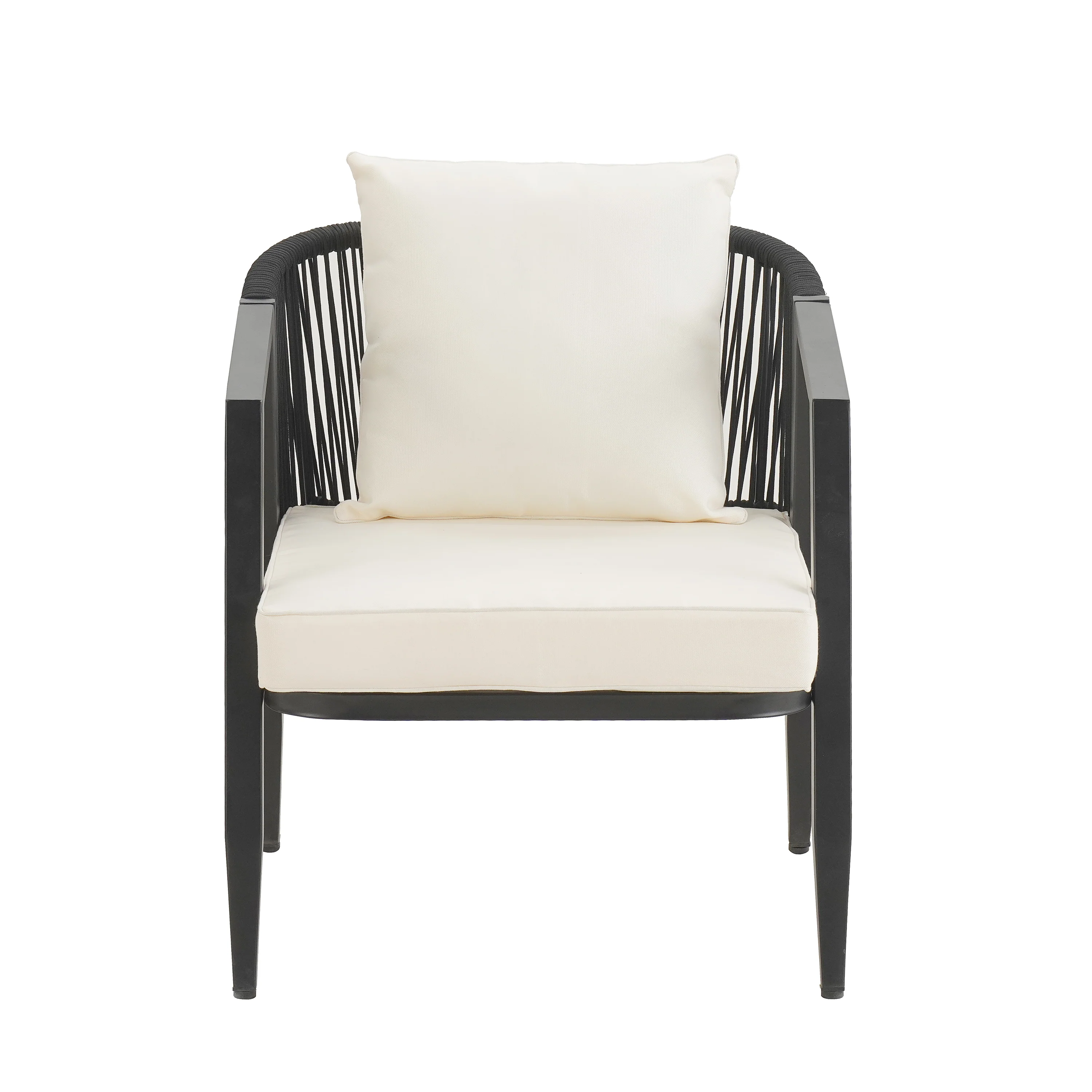 Metal Curve Design Outdoor Patio Furniture Set - Image 12
