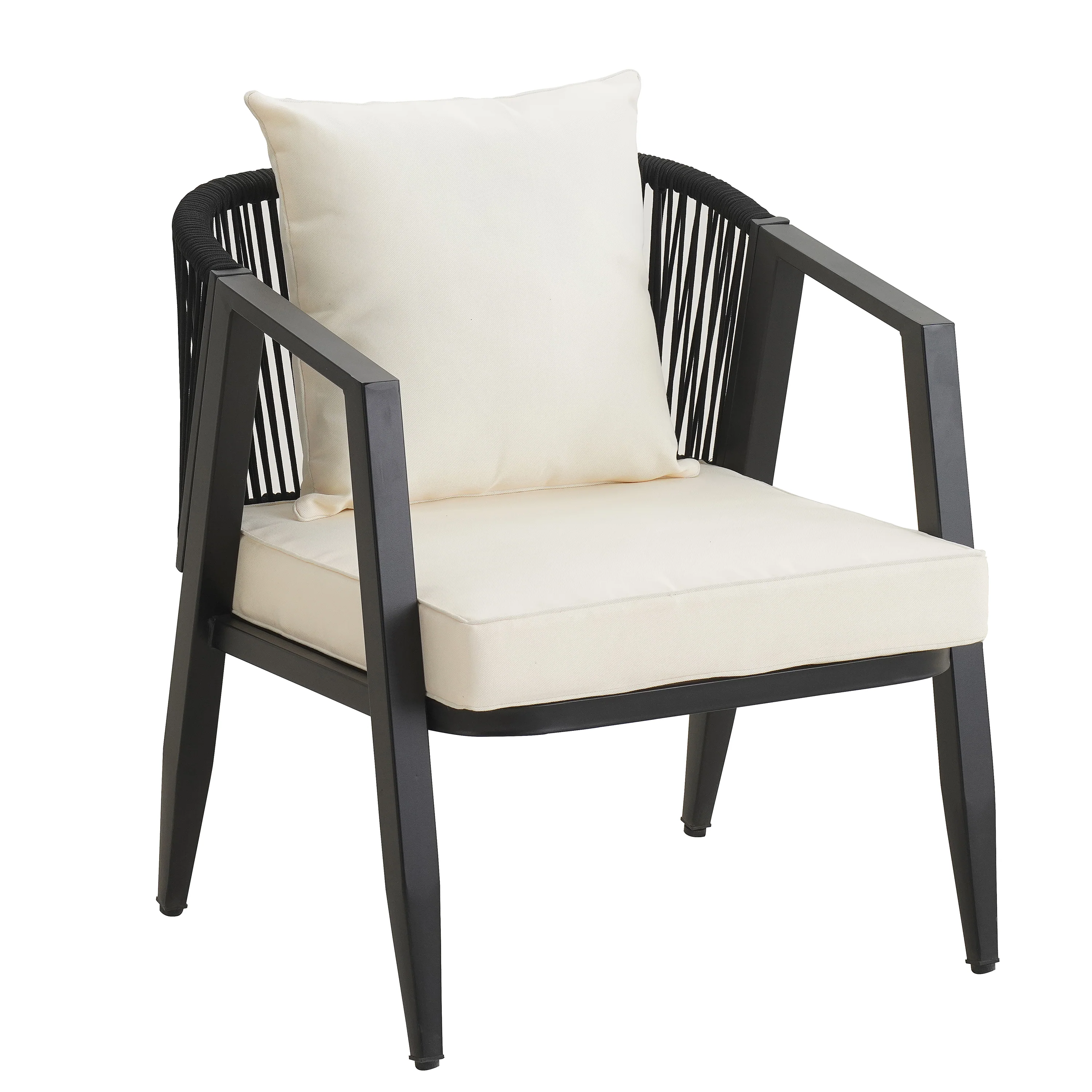 Metal Curve Design Outdoor Patio Furniture Set - Image 13