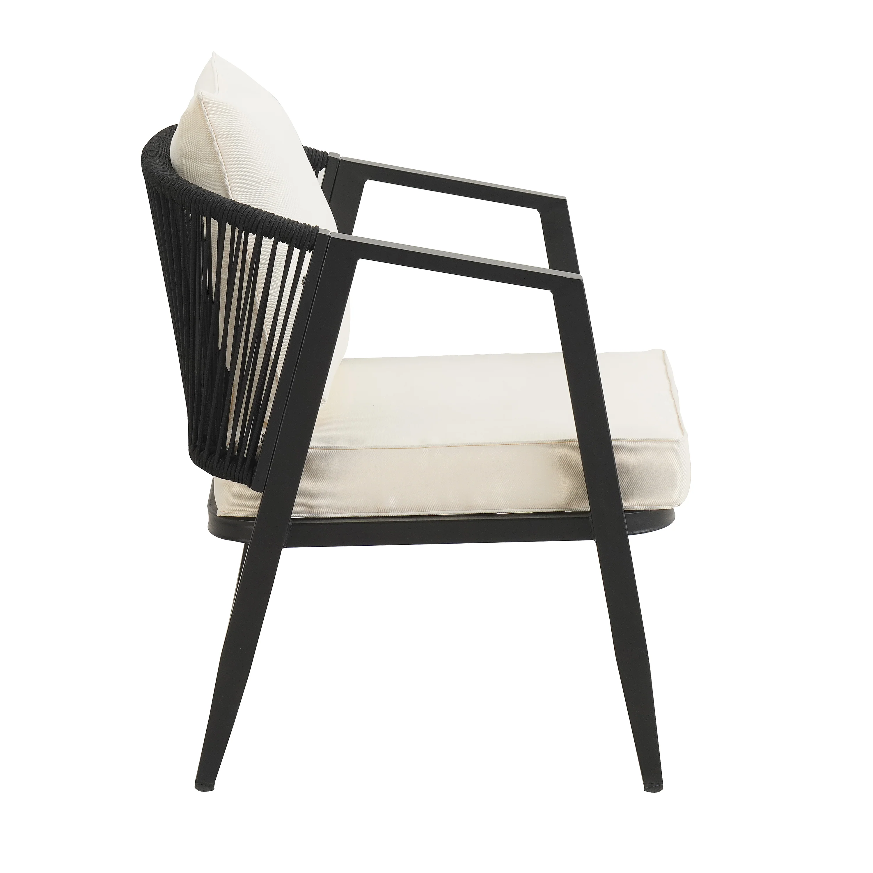 Metal Curve Design Outdoor Patio Furniture Set - Image 14