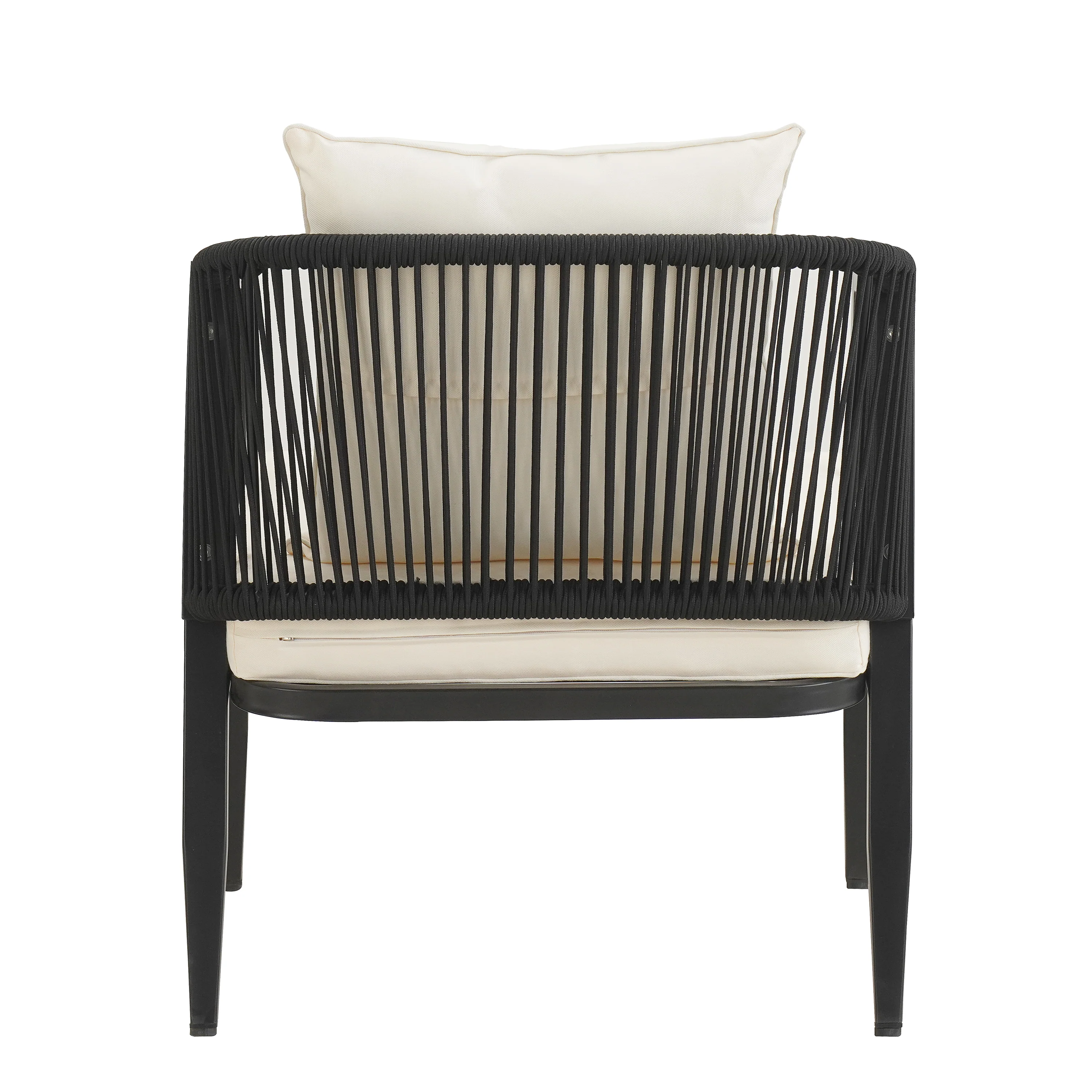 Metal Curve Design Outdoor Patio Furniture Set - Image 15