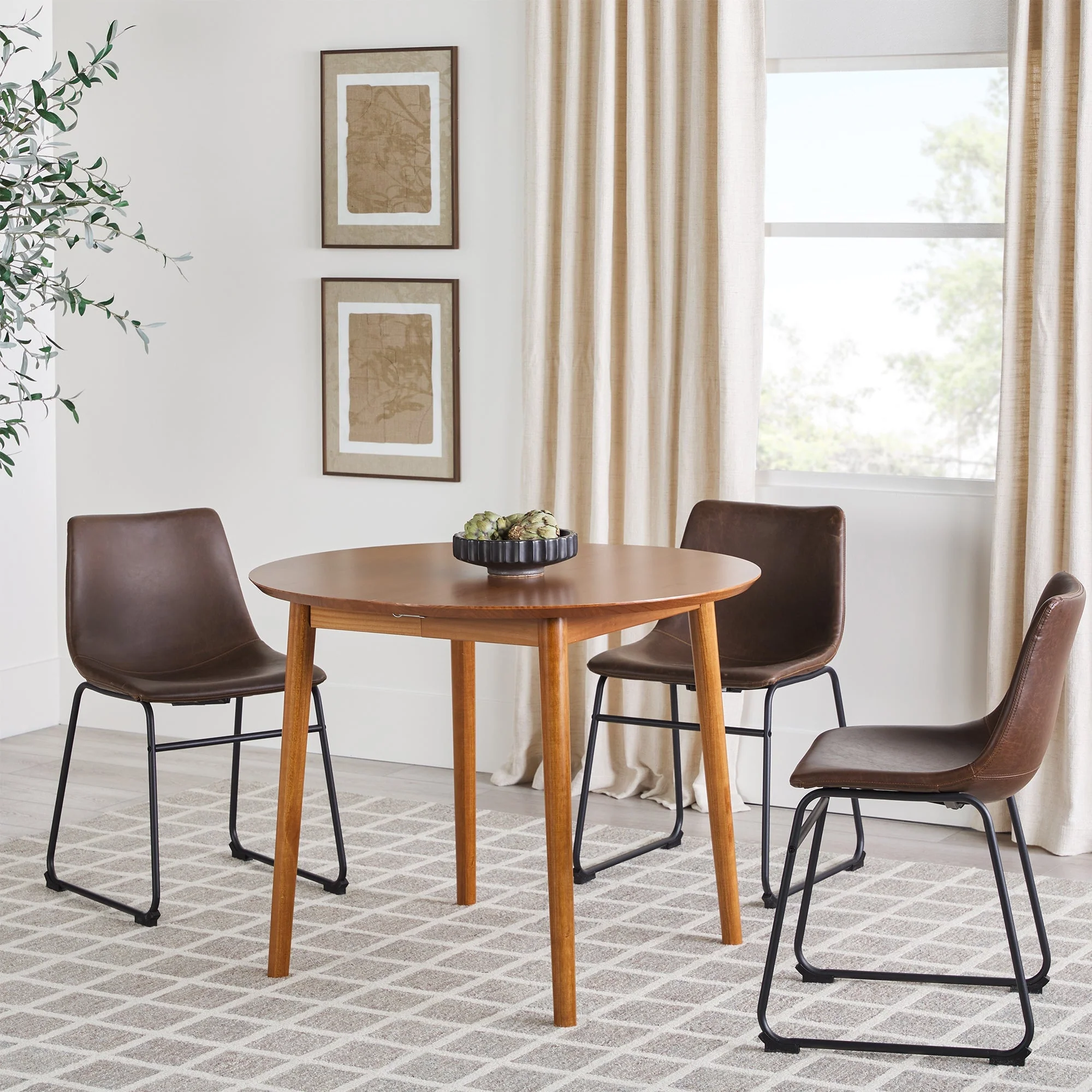Mid-Century Damsel Extension Dining Table - Image 6
