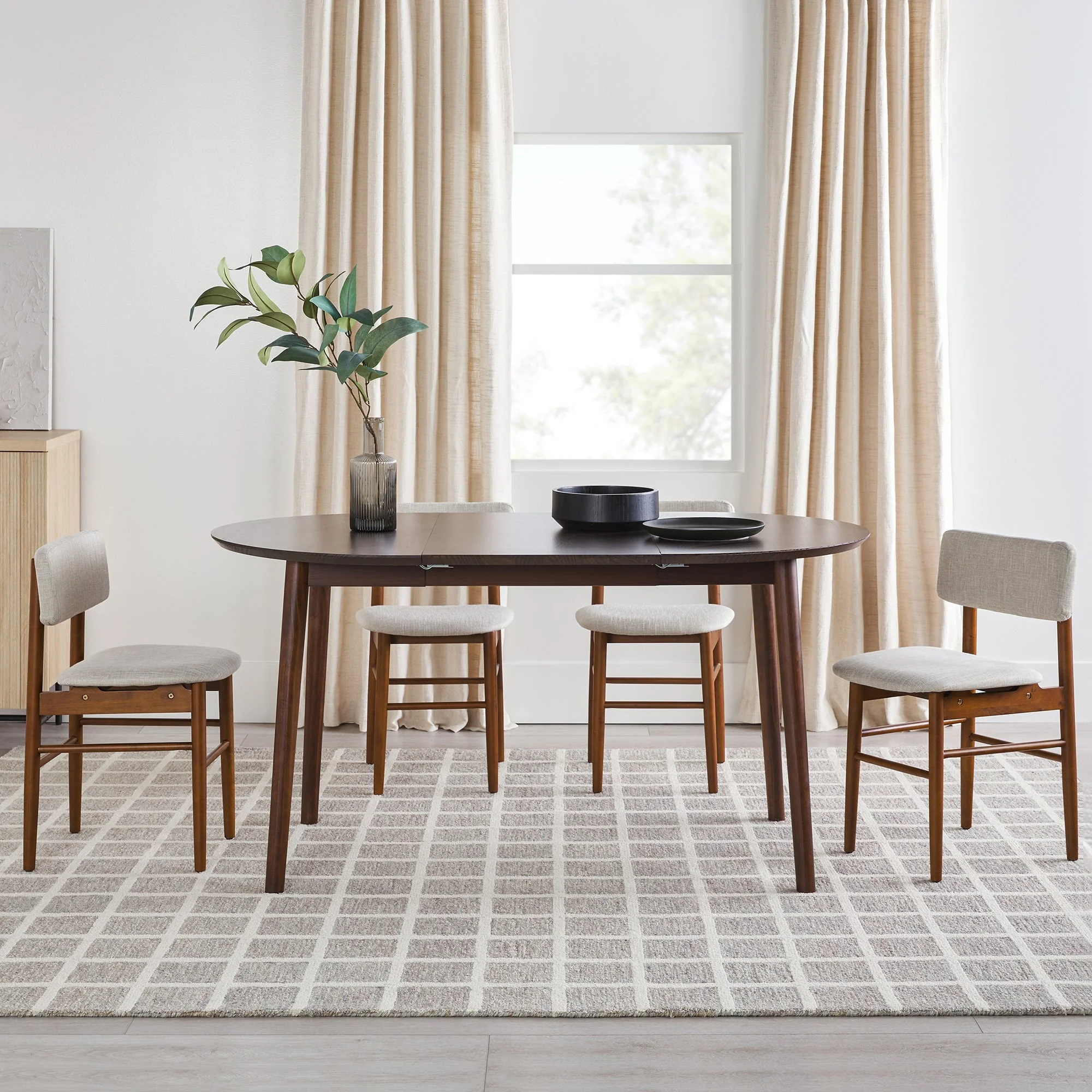 Mid-Century Damsel Extension Dining Table - Image 9